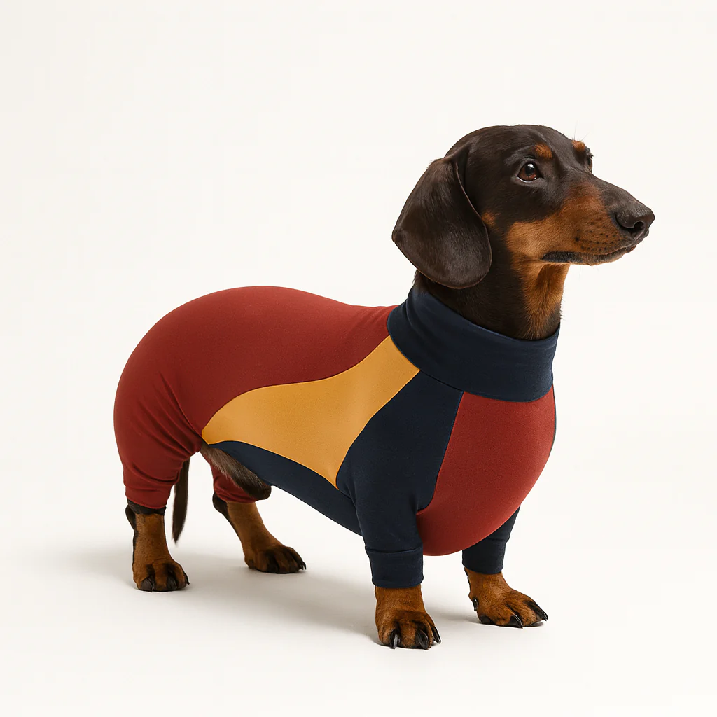 FurShield Dachshund Protective Suit – High Elastic Four-Leg Outdoor Bodysuit - Image 4