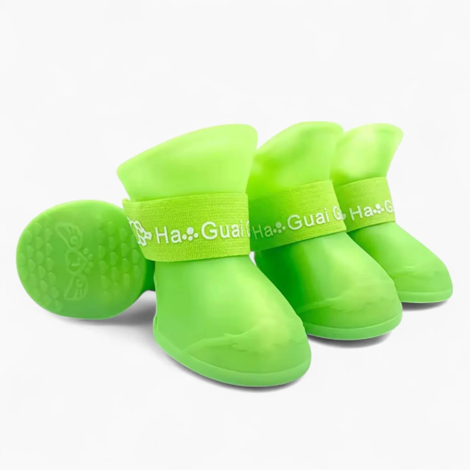 Pawish Dachshund Rubber Boots – Anti-Slip Waterproof Dog Rain Shoes - Image 4
