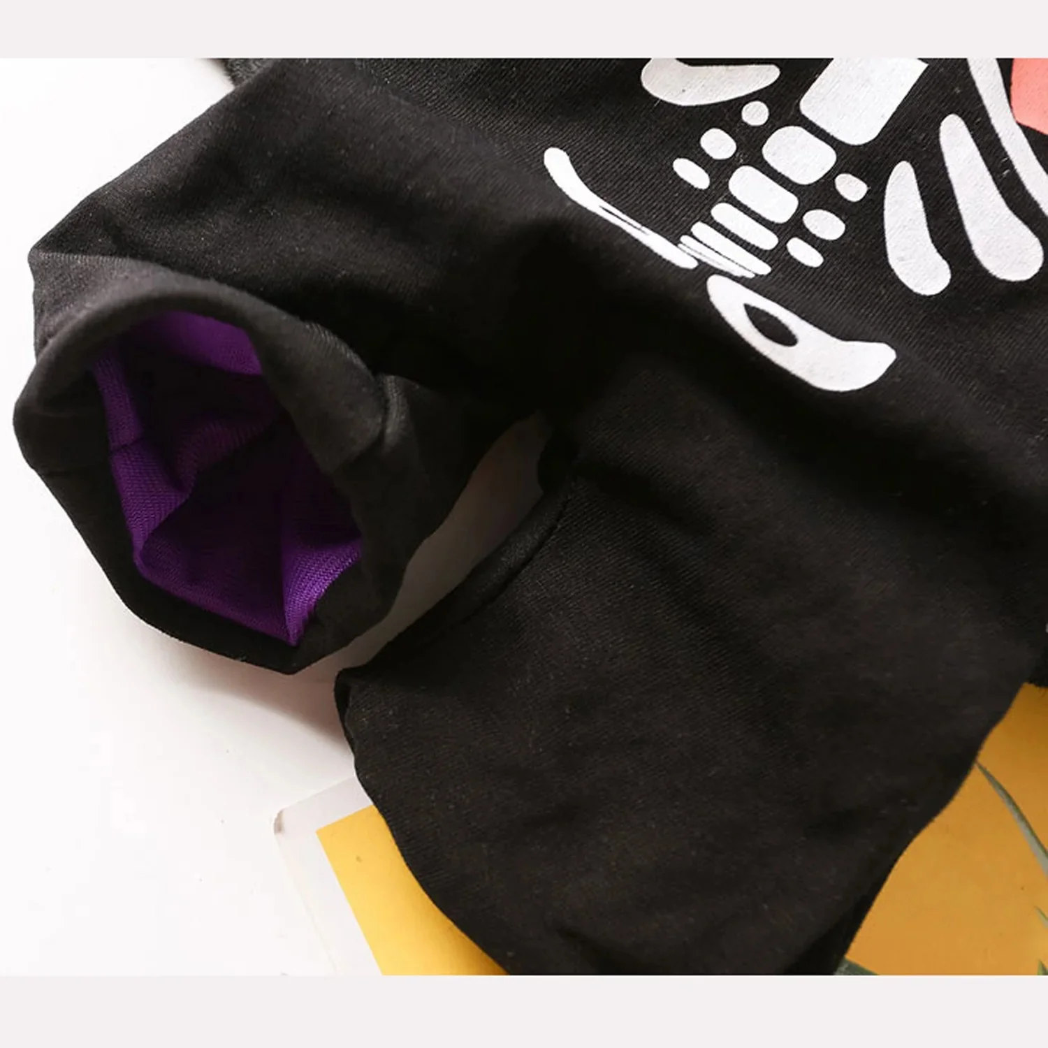 BatSkull Dachshund Skeleton Costume – Funny Halloween Bat Outfit - Image 5