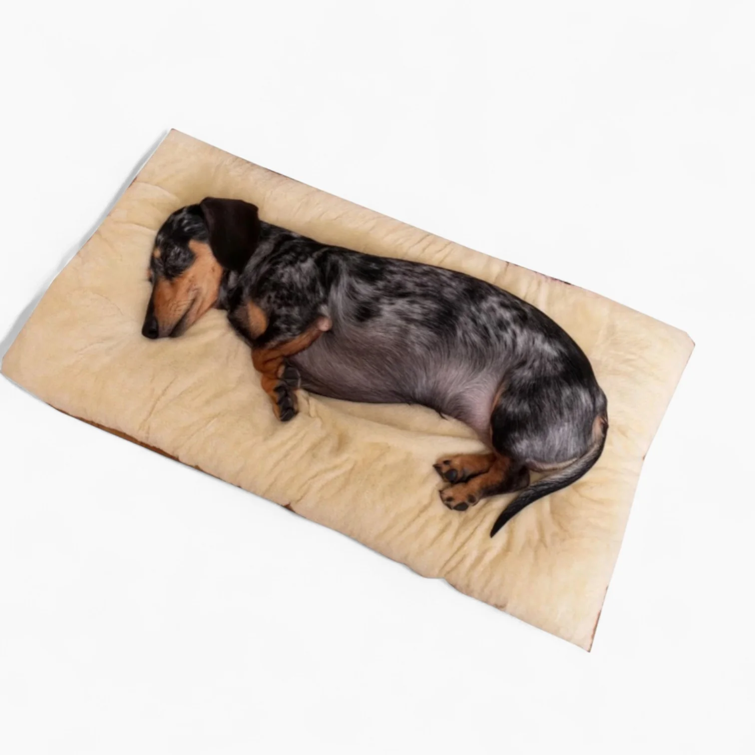 Napdox Dachshund Sleeping Mat – Orthopedic Soft Fleece Rest Pad with Non-Slip Base - Image 2