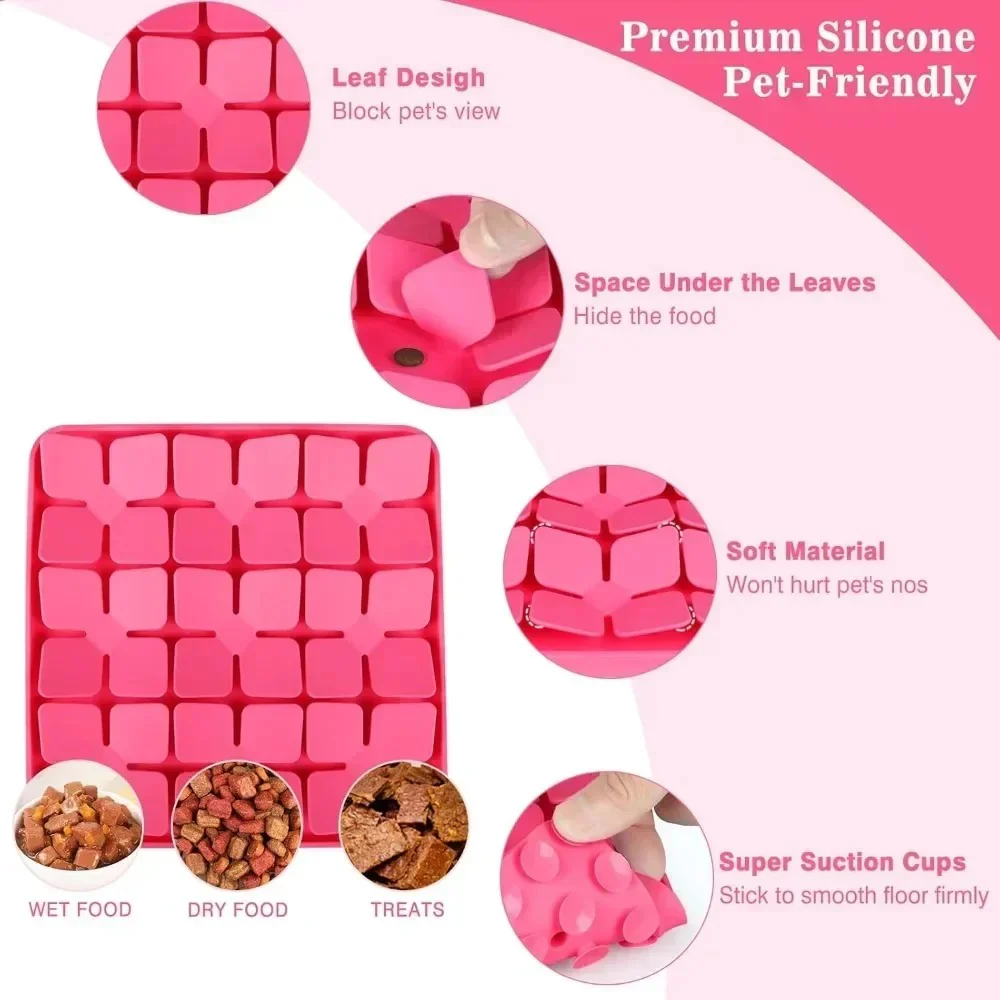 Chewzzle Dachshund Slow Feeder Mat – Silicone Dog Food Puzzle Mat - Image 9
