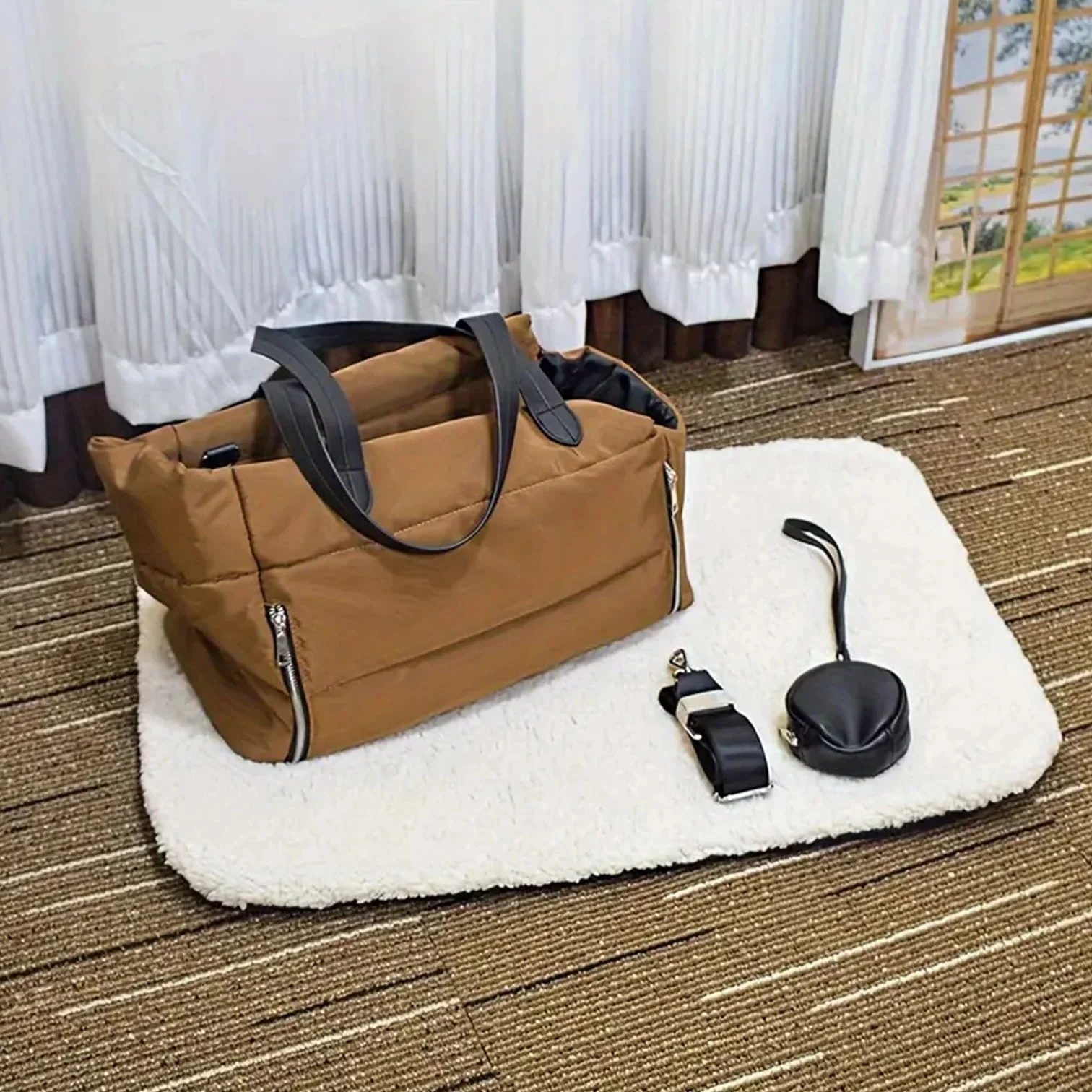 DoxieTote Dachshund Soft-Sided Carrier – Detachable Shoulder Strap Travel Bag - Image 3