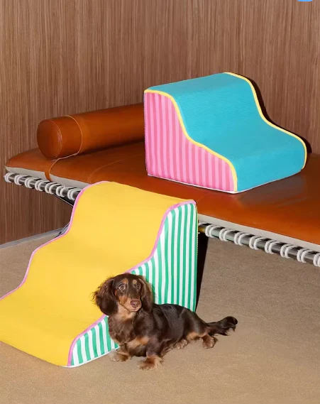 Dachshund Stairs – Soft Sponge Detachable Bed Ladder for Safe Climbing - Image 3