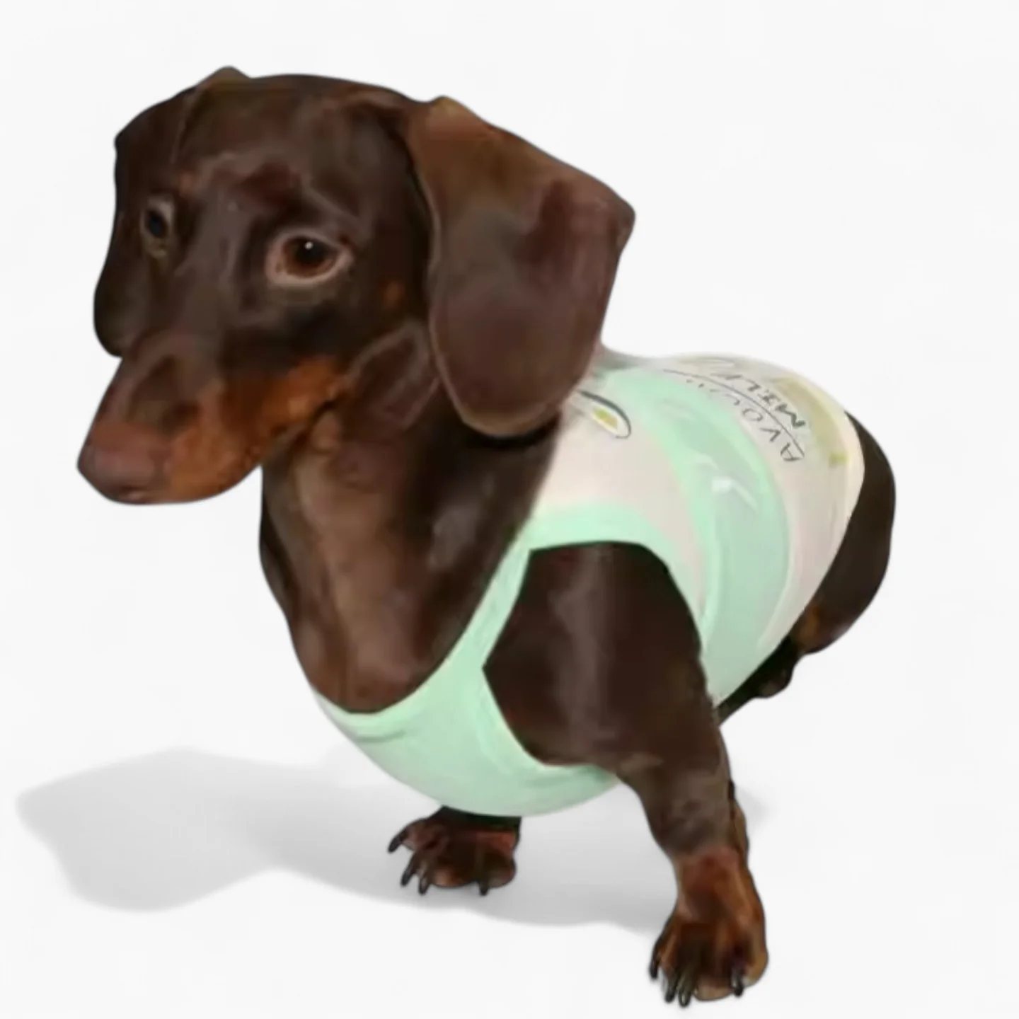 MilKish Dachshund Summer Tank Tops – Cute Banana Milk Strawberry Print Clothes - Image 3