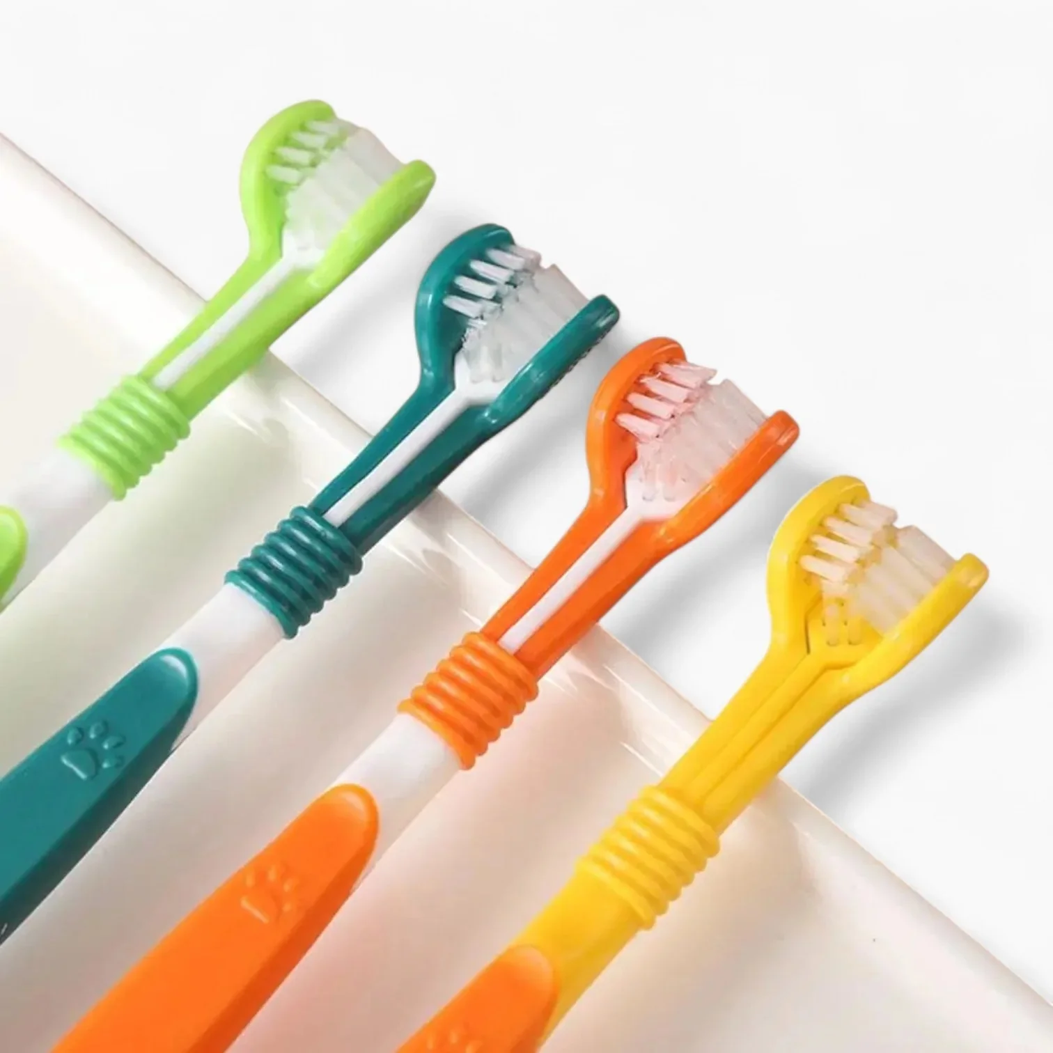 TriClean Dachshund Toothbrush – Three-Sided Dental Care Brush for Dogs - Image 11