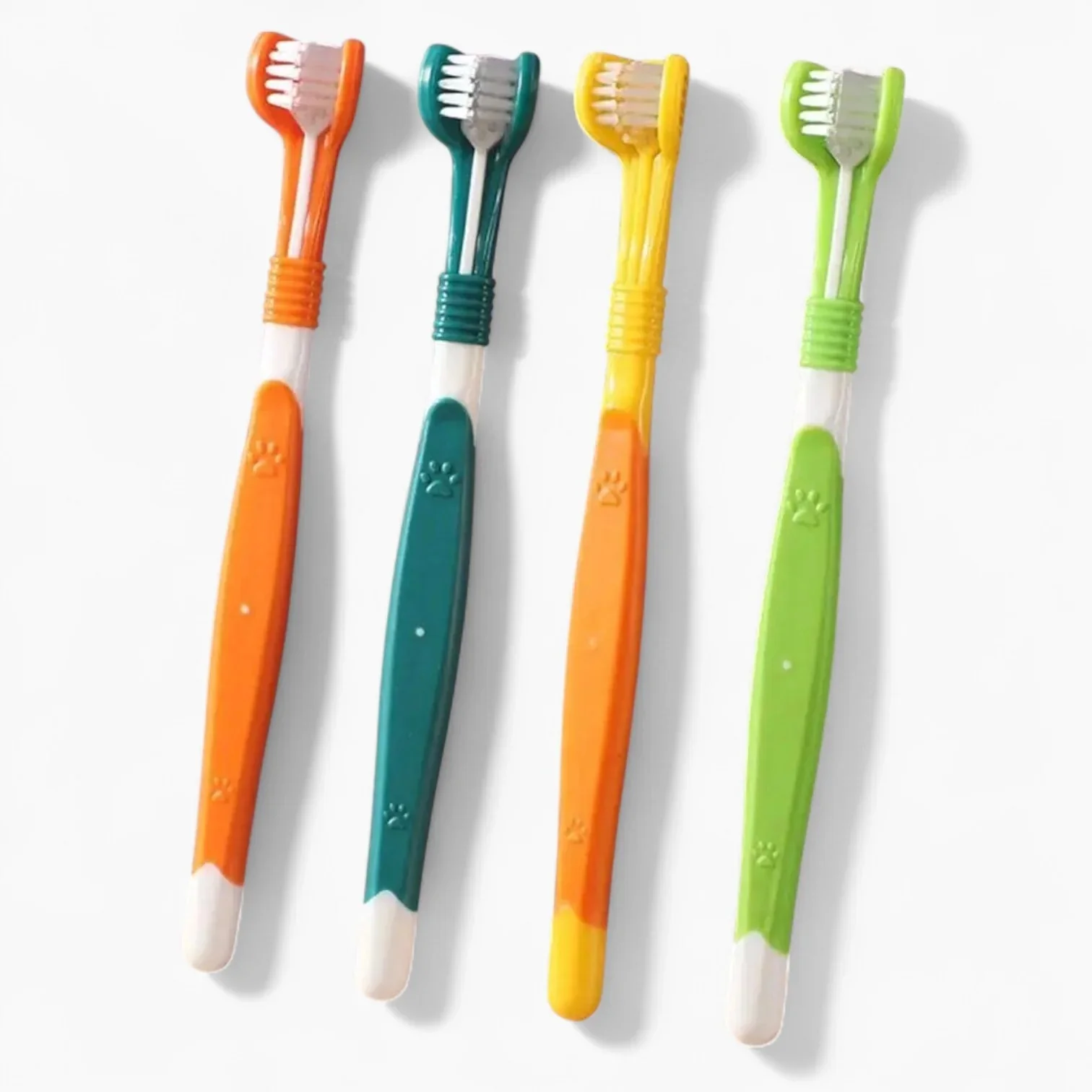 TriClean Dachshund Toothbrush – Three-Sided Dental Care Brush for Dogs - Image 12