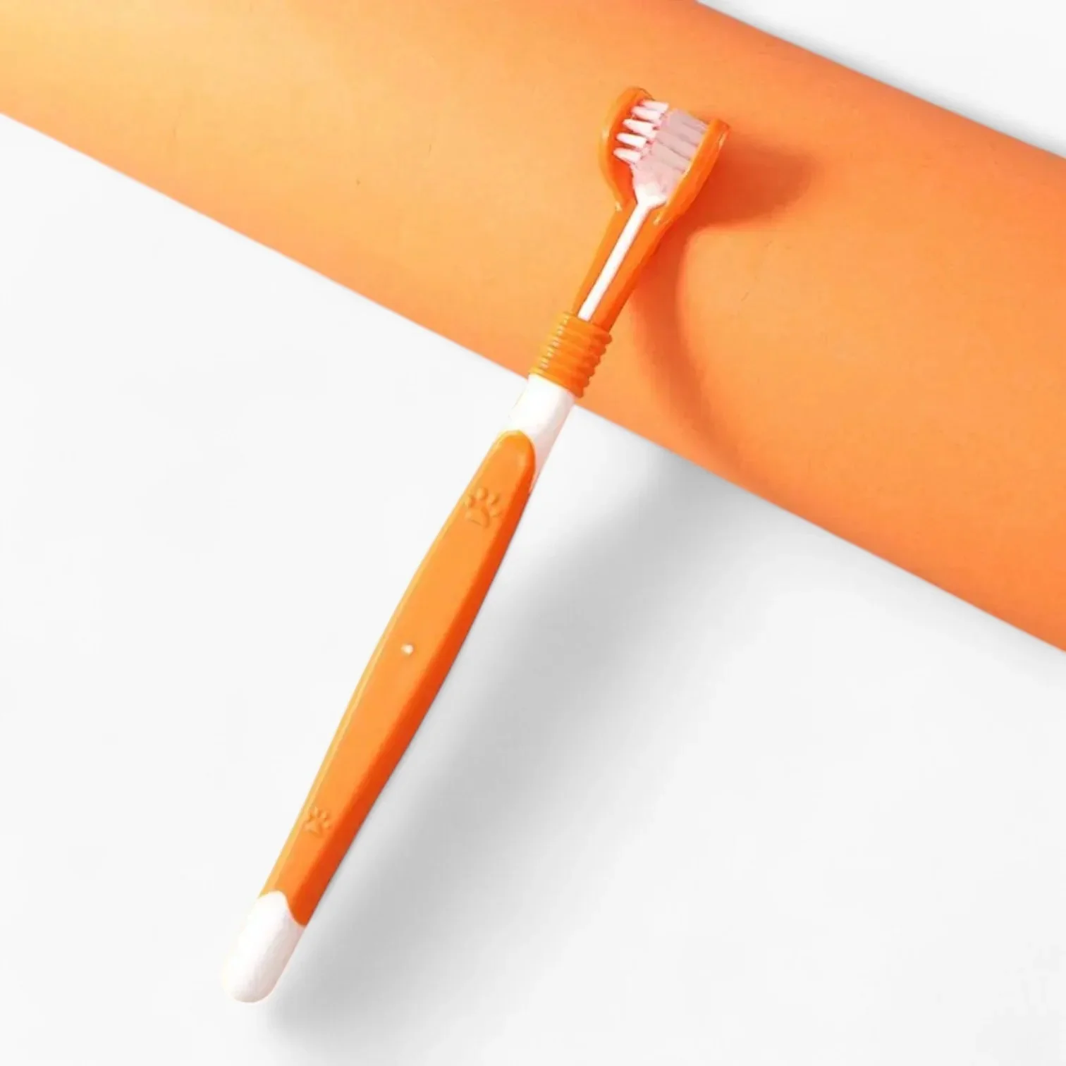 TriClean Dachshund Toothbrush – Three-Sided Dental Care Brush for Dogs - Image 9
