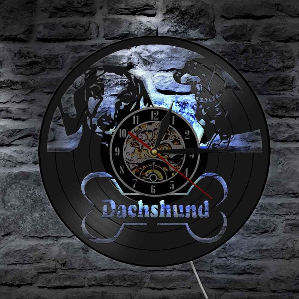 Dachshund Wall Clock with LED and Remote Control - Image 20