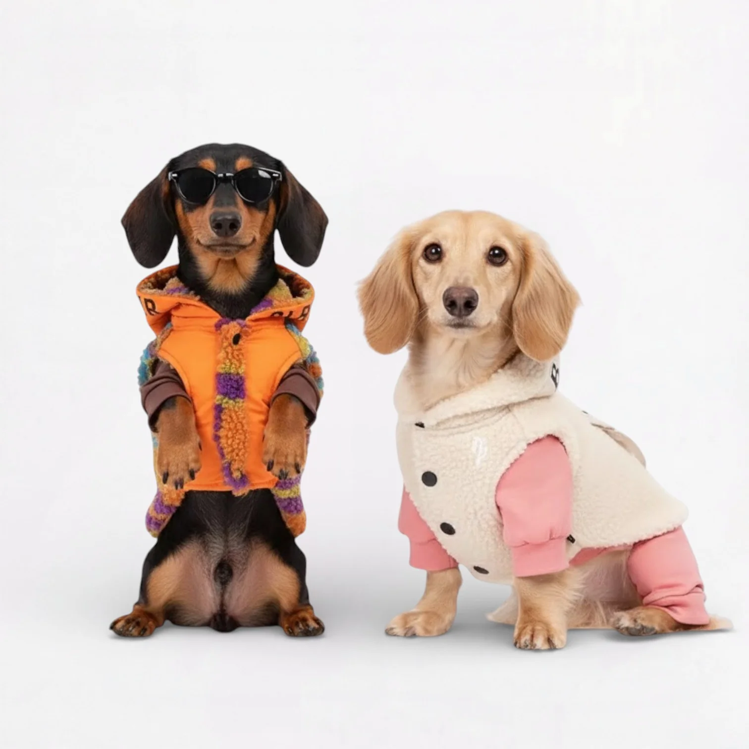 Snugsy Dachshund Warm Vest – Thick Cotton Winter Jacket with Hood - Image 5