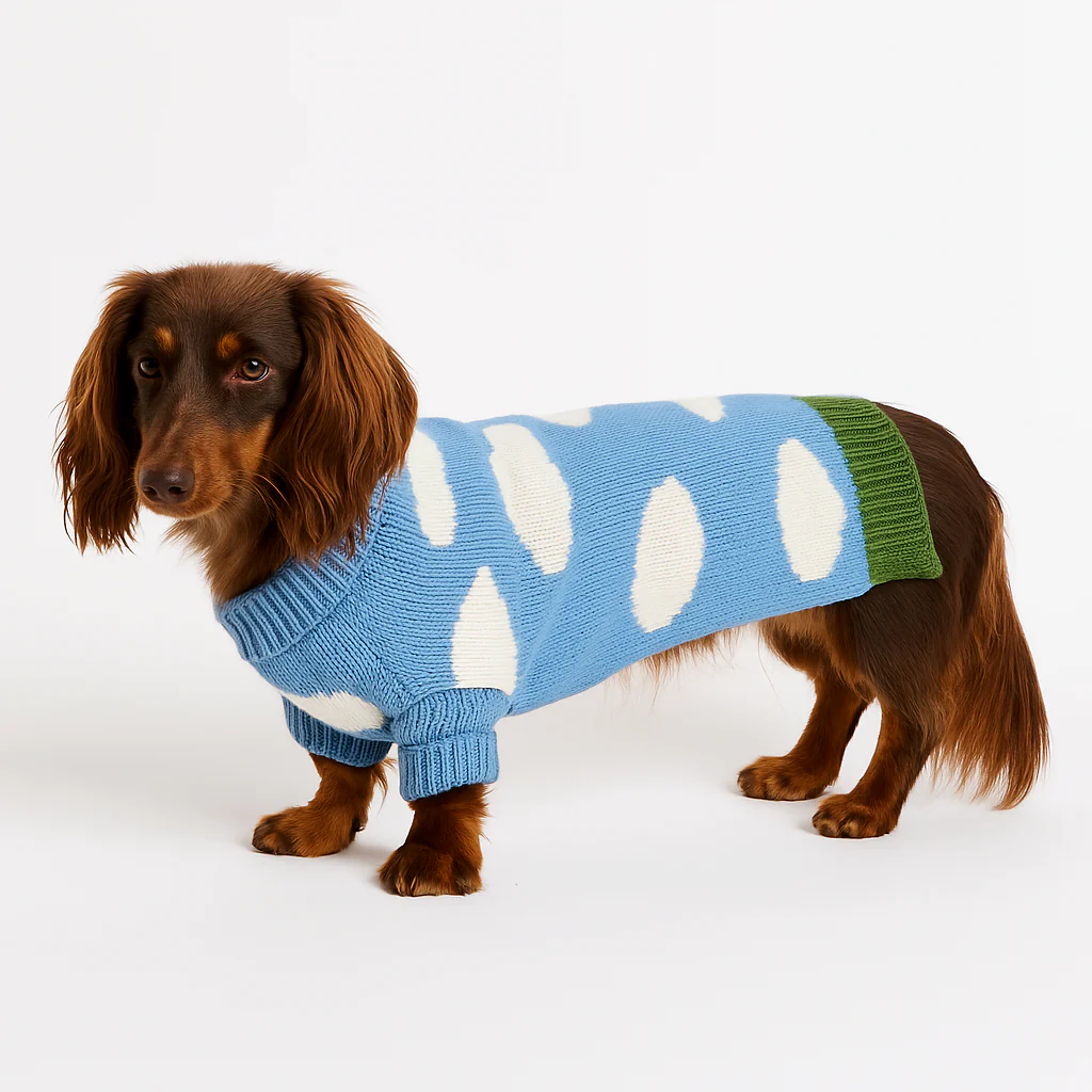 Dachshund Wool Sweater – Stylish Warm Winter Knitwear - Image 2