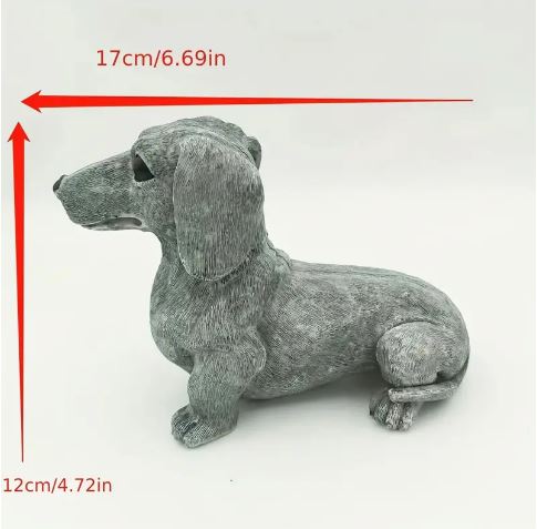 DachsiArt Adorable Dachshund Resin Statues - Image 5