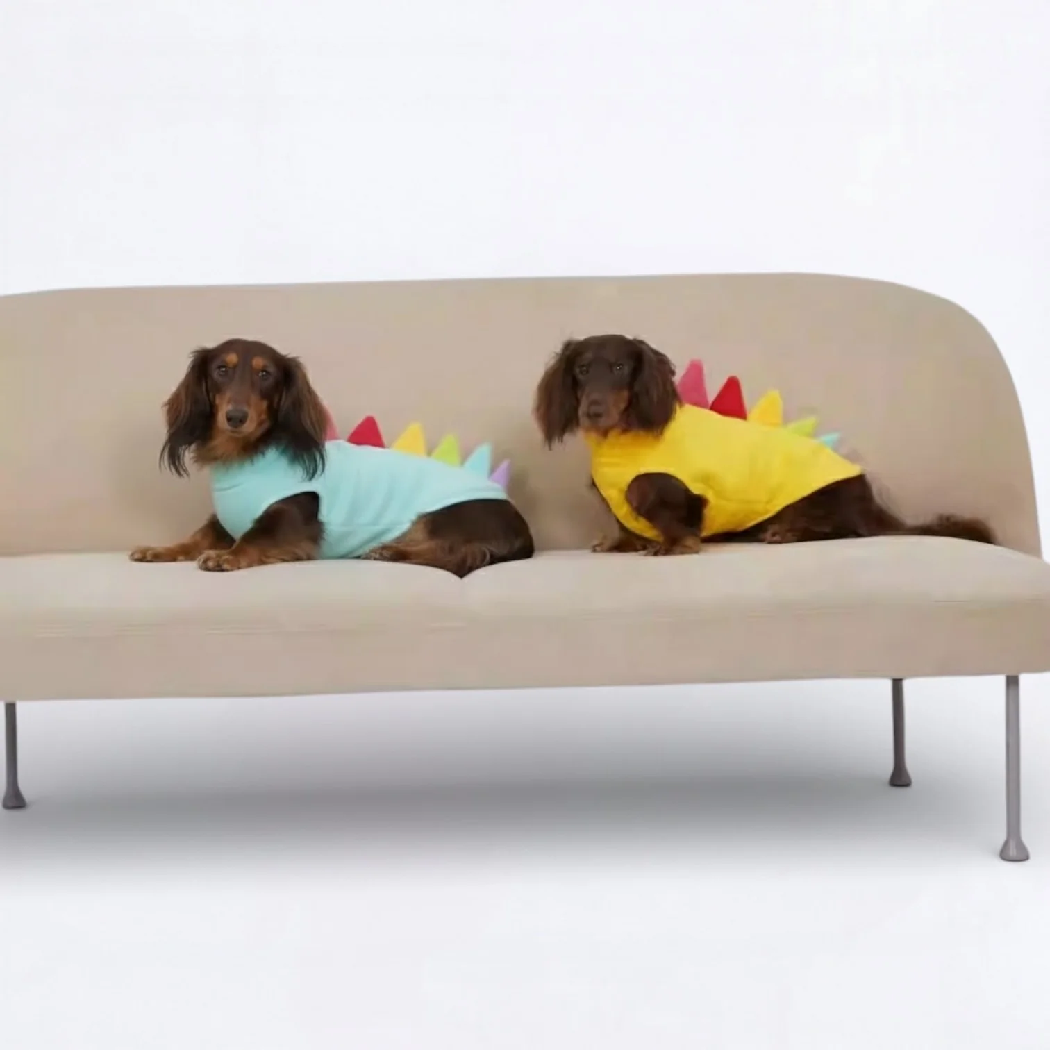 DinoPaws Dachshund Dinosaur Vest – Warm Cozy Winter Dog Outfit - Image 4