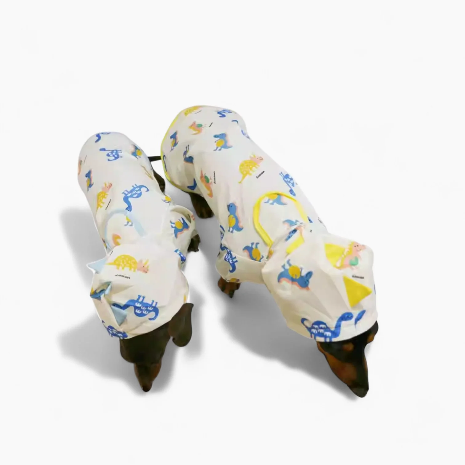DinoShield Dachshund Raincoat – Fun Splash-proof Dinosaur-Print Dog Jacket - Image 6
