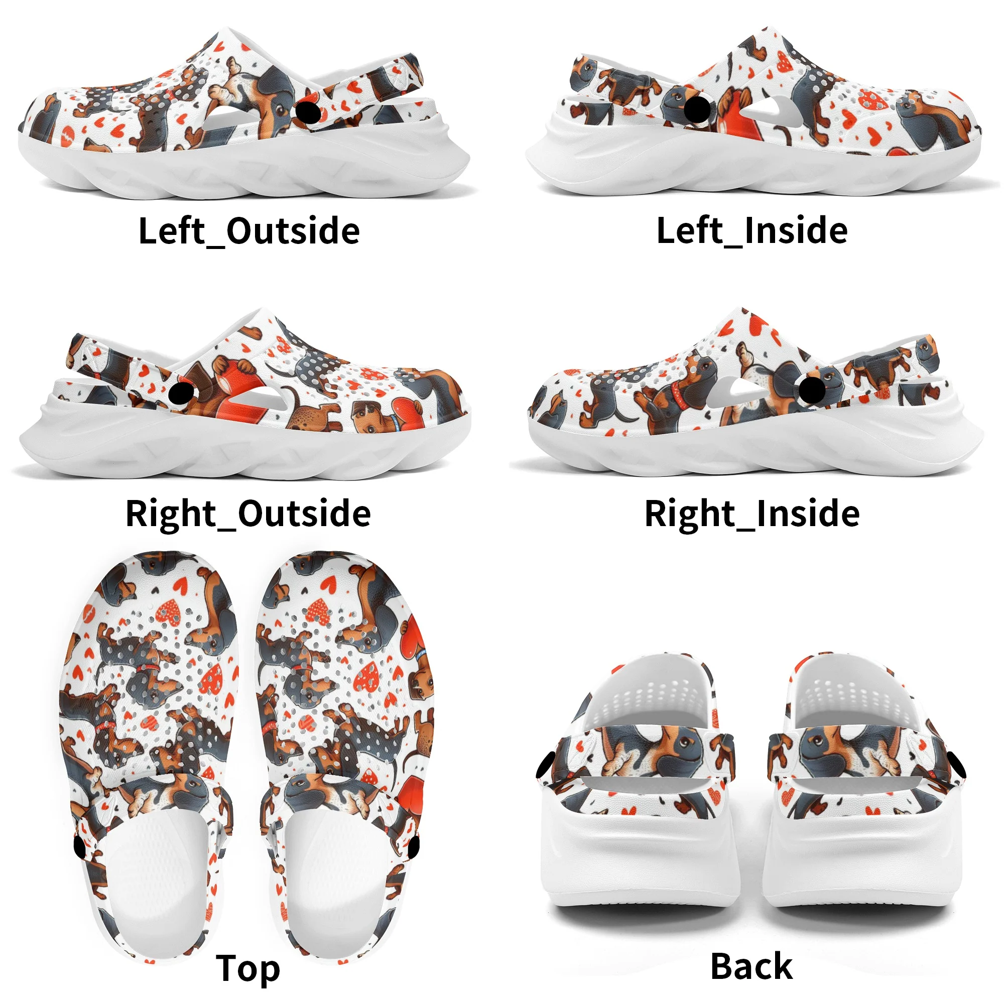 Doobie - Summer Hollow Out Clogs - Image 8
