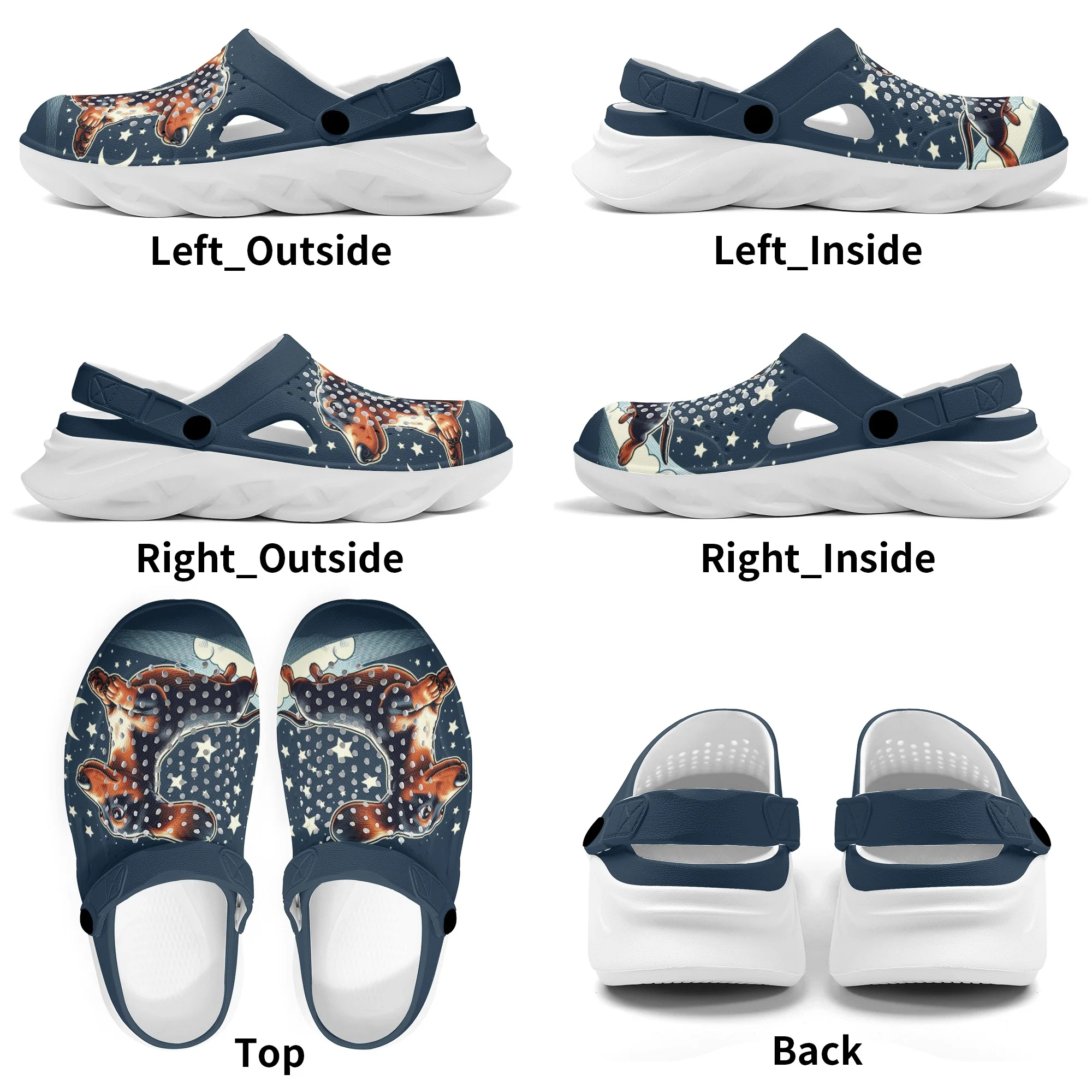 Dork - Summer Hollow Out Clogs - Image 8