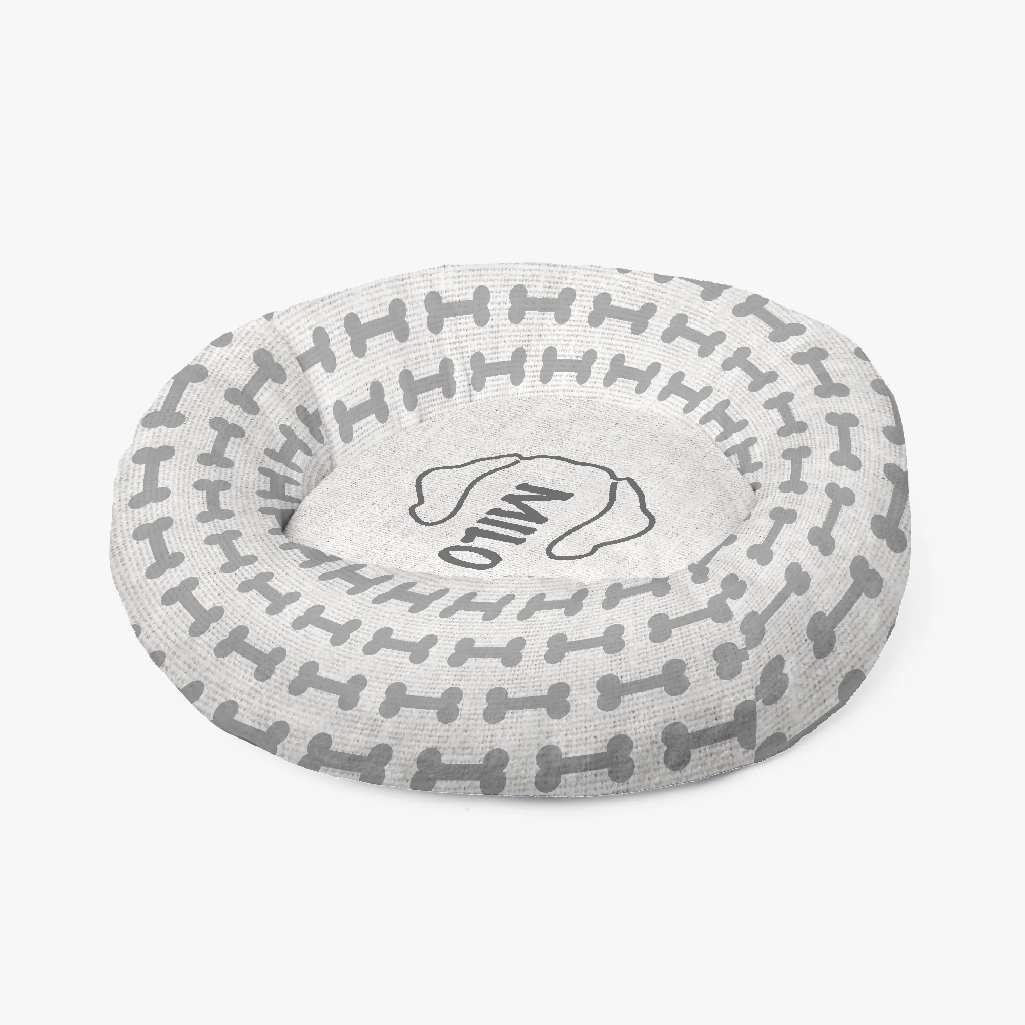 Ace - Personalized Cloud-Comfort Large Dachshund Bed | Anti-Anxiety Donut Bed for Dachshunds - Image 6
