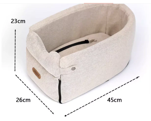 Dachshund Car Safety Bed – Ultimate Travel Comfort Seat for Small Dogs - Image 9