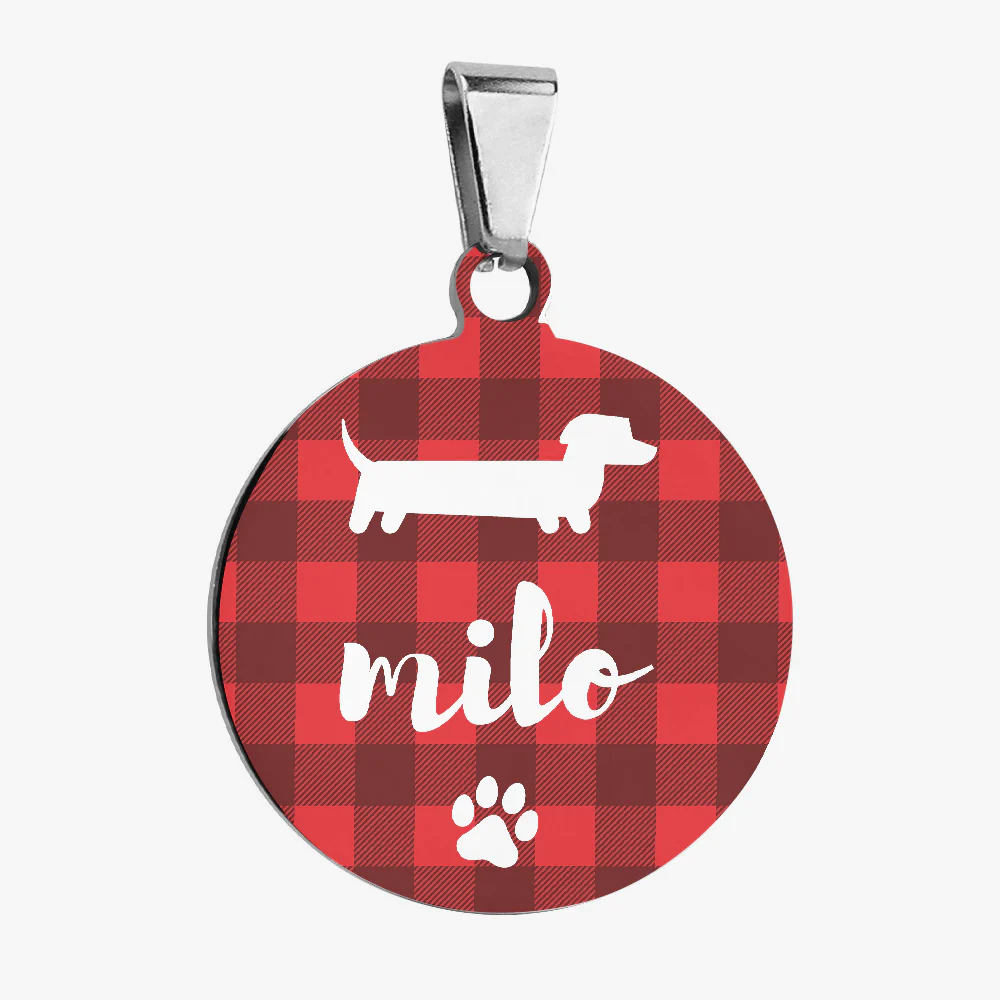 Sophie - Custom Dachshund Tag | Double-Sided ID - Image 4