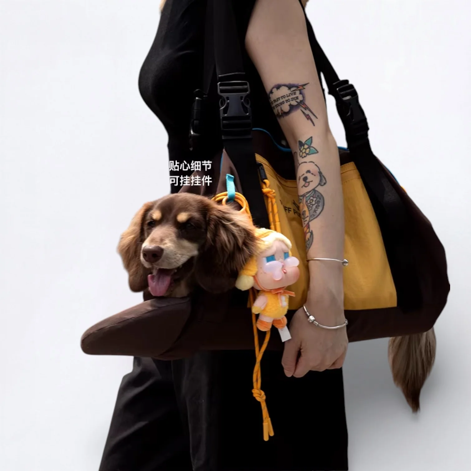 DoxiPack Dachshund Carry Bag – Luxury Travel Pod Shoulder Backpack - Image 11