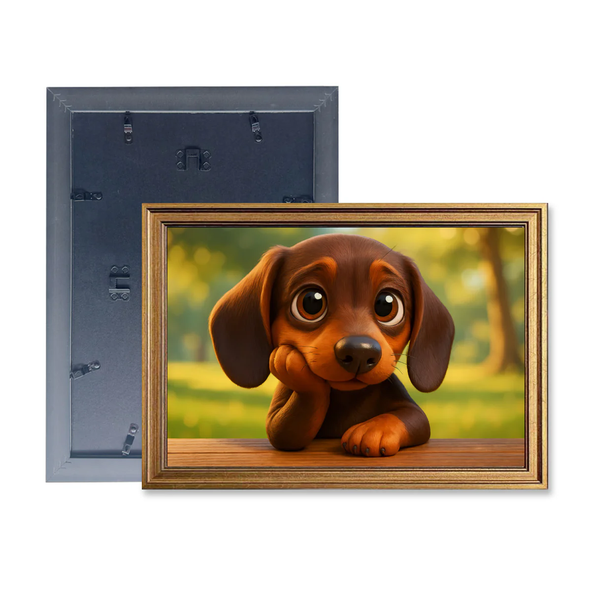 Fitz - Framed poster • Wall Decoration
