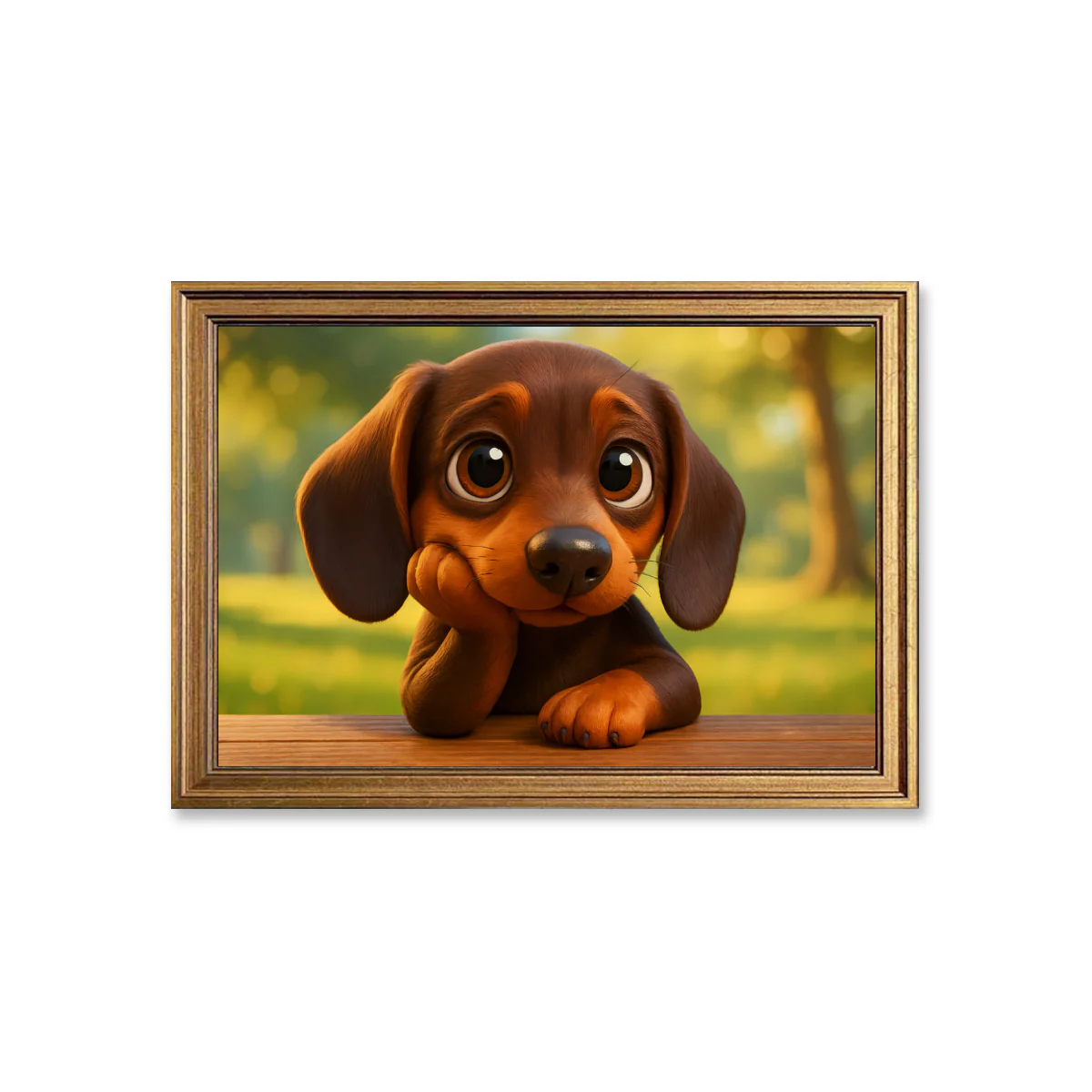 Fitz - Framed poster • Wall Decoration - Image 2