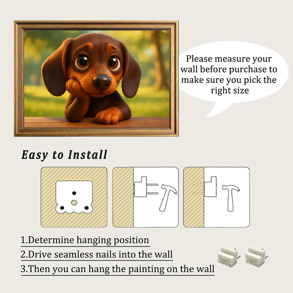 Fitz - Framed poster • Wall Decoration - Image 3
