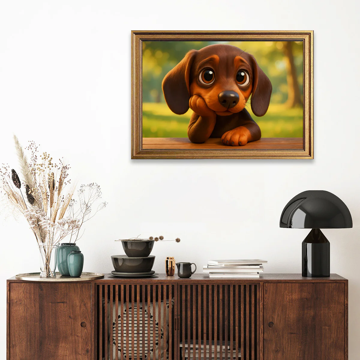 Fitz - Framed poster • Wall Decoration - Image 5
