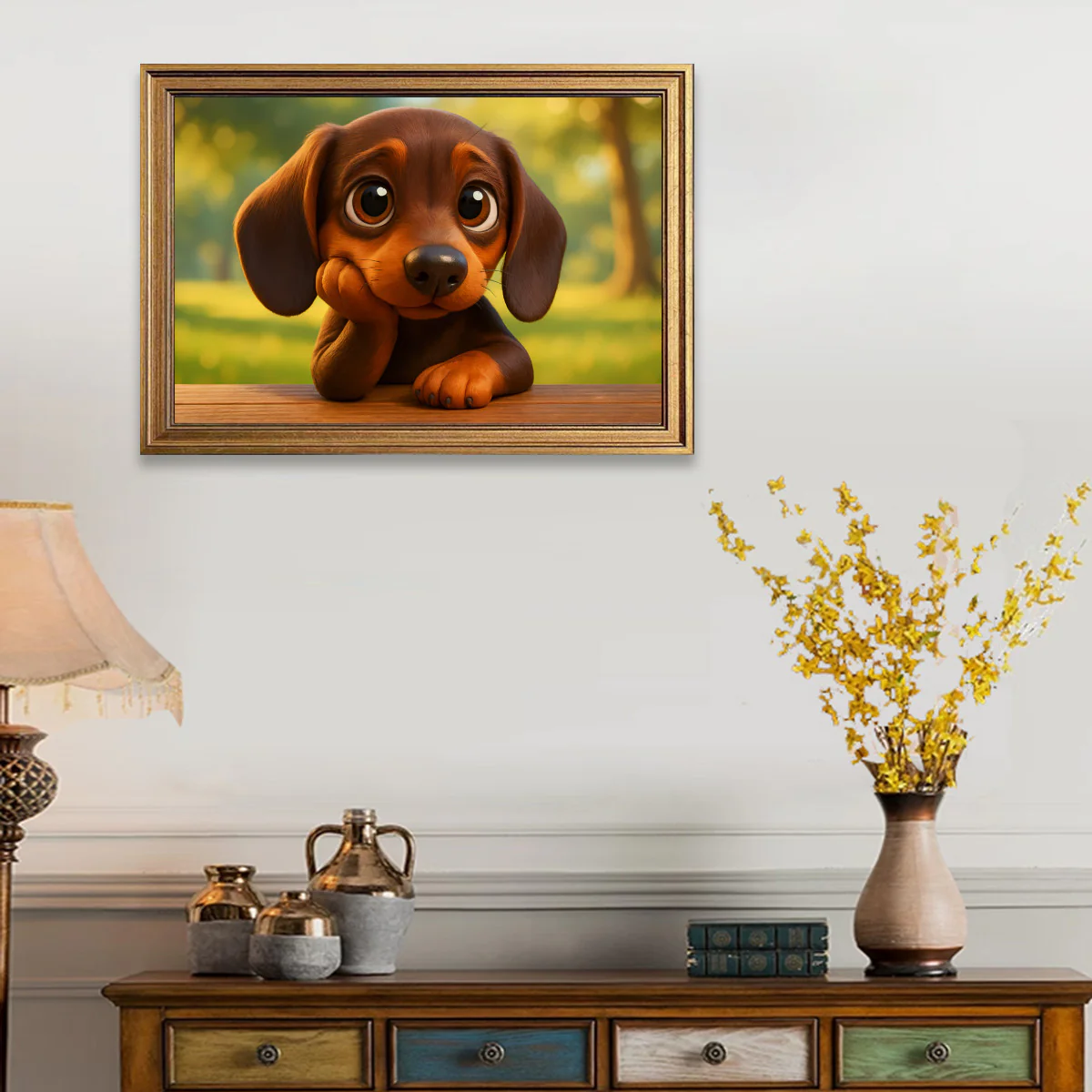 Fitz - Framed poster • Wall Decoration - Image 6