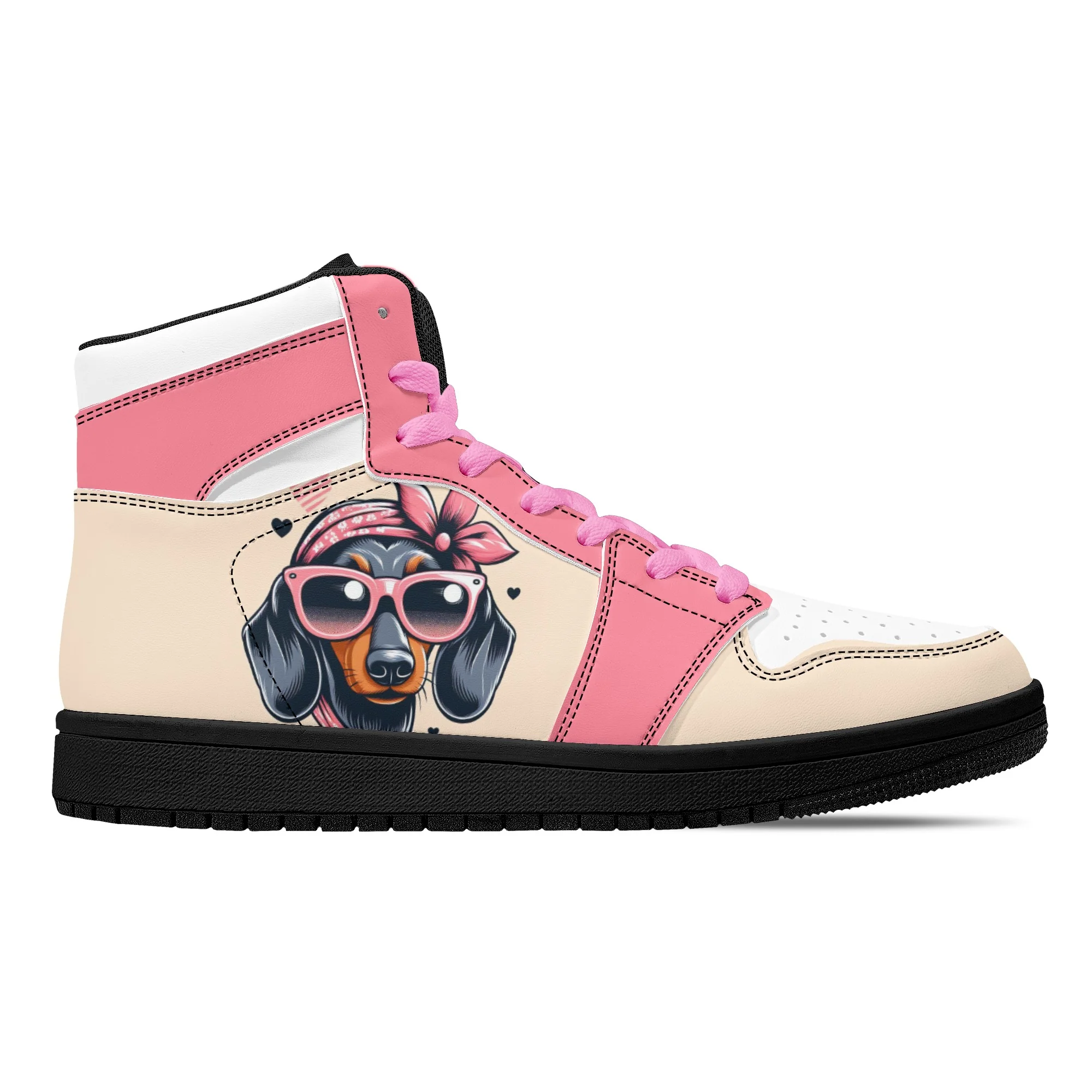 Gibson - High Top Leather Sneakers - Image 5