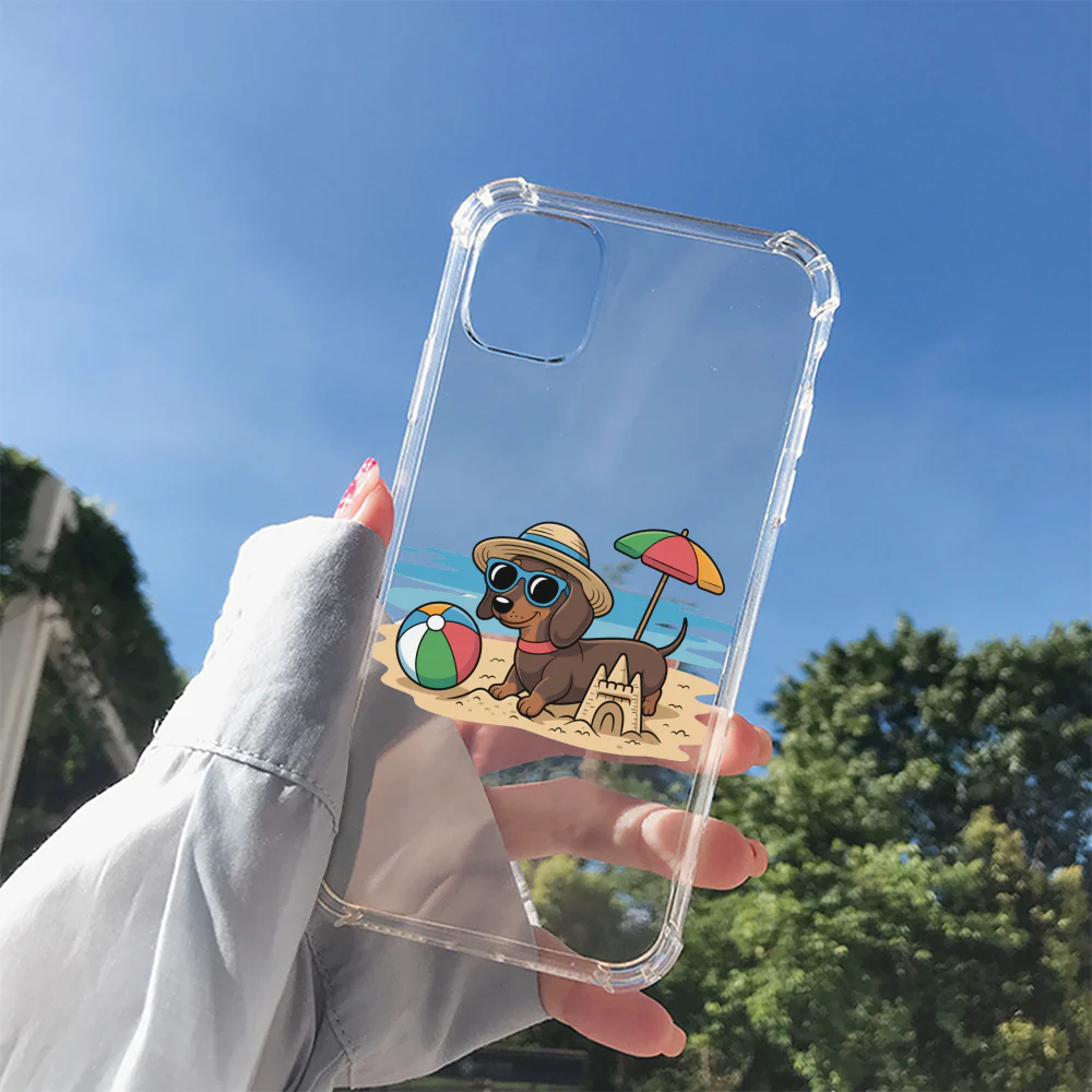 Ginger - Clear Silicone Phone Case for iPhone, Samsung & Google Pixel - Image 2