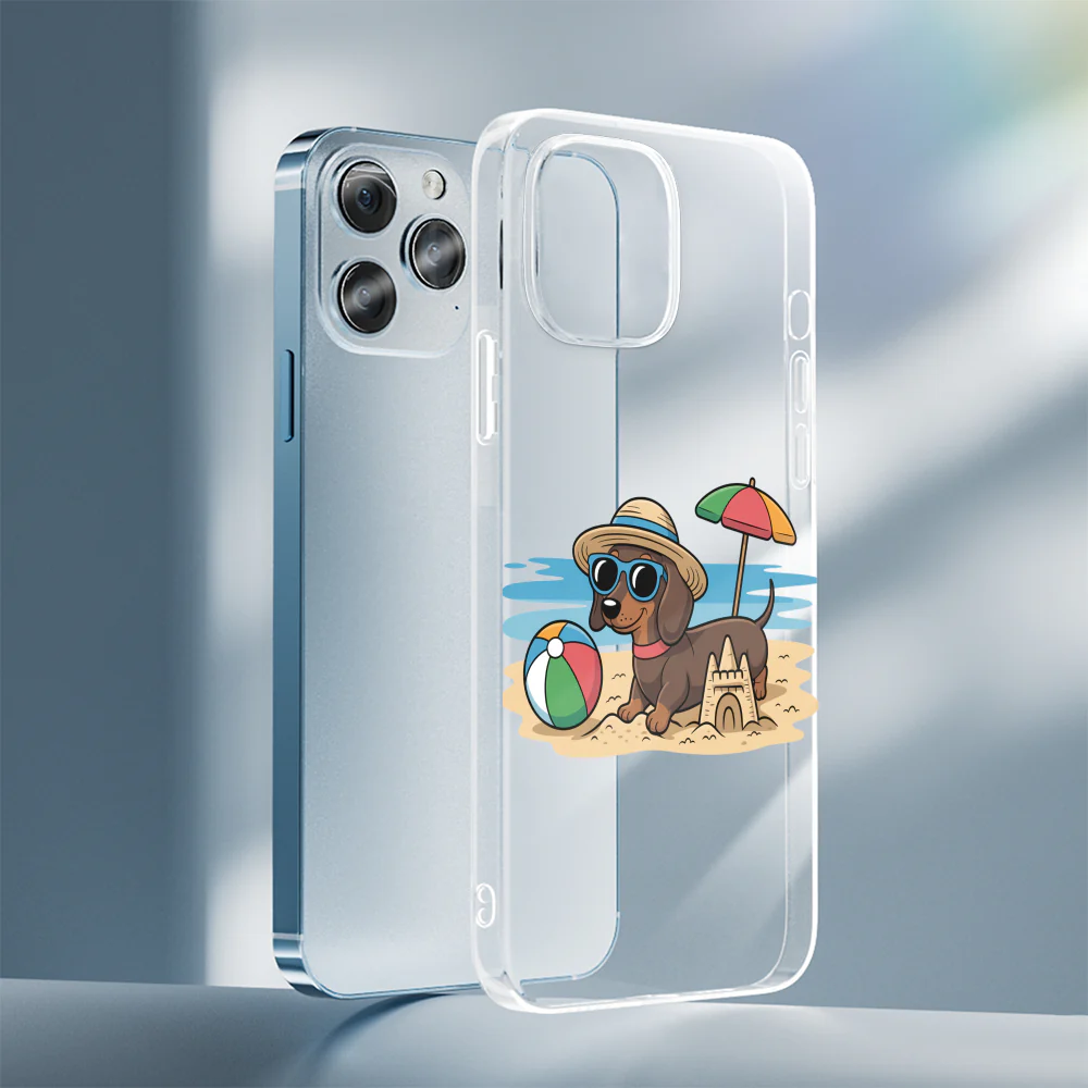 Ginger - Clear Silicone Phone Case for iPhone, Samsung & Google Pixel - Image 4