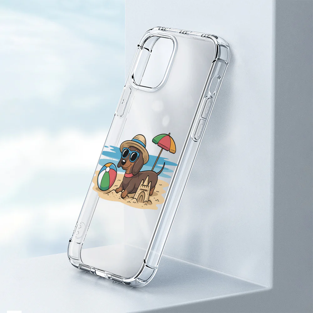 Ginger - Clear Silicone Phone Case for iPhone, Samsung & Google Pixel - Image 5