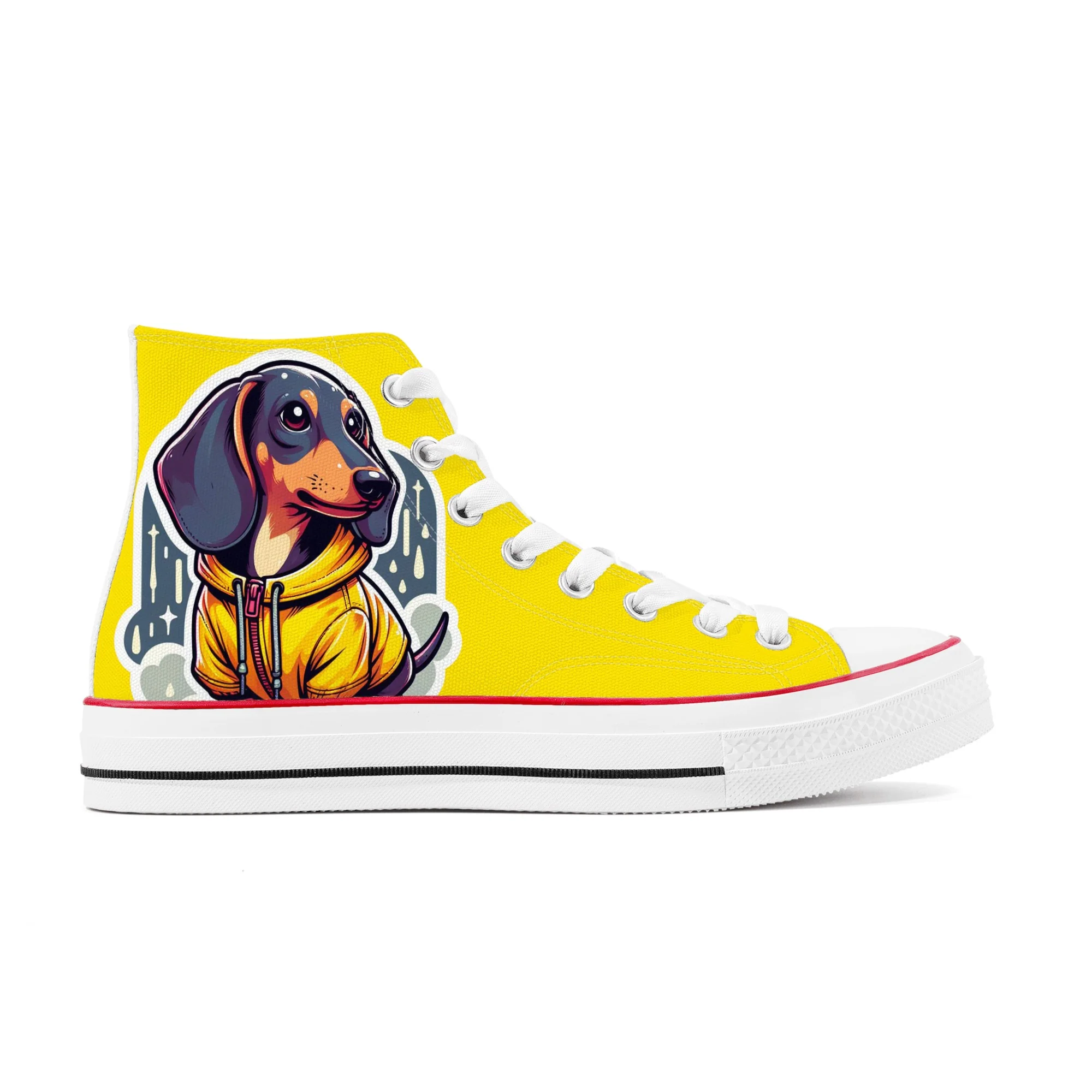 Granger - Classic High Top Canvas Shoes - Image 5