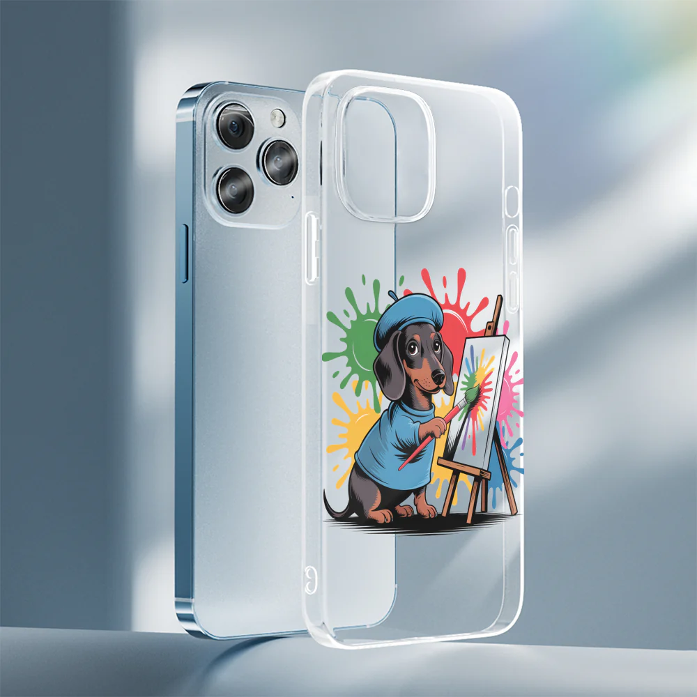 Haley - Clear Silicone Phone Case for iPhone, Samsung & Google Pixel - Image 4