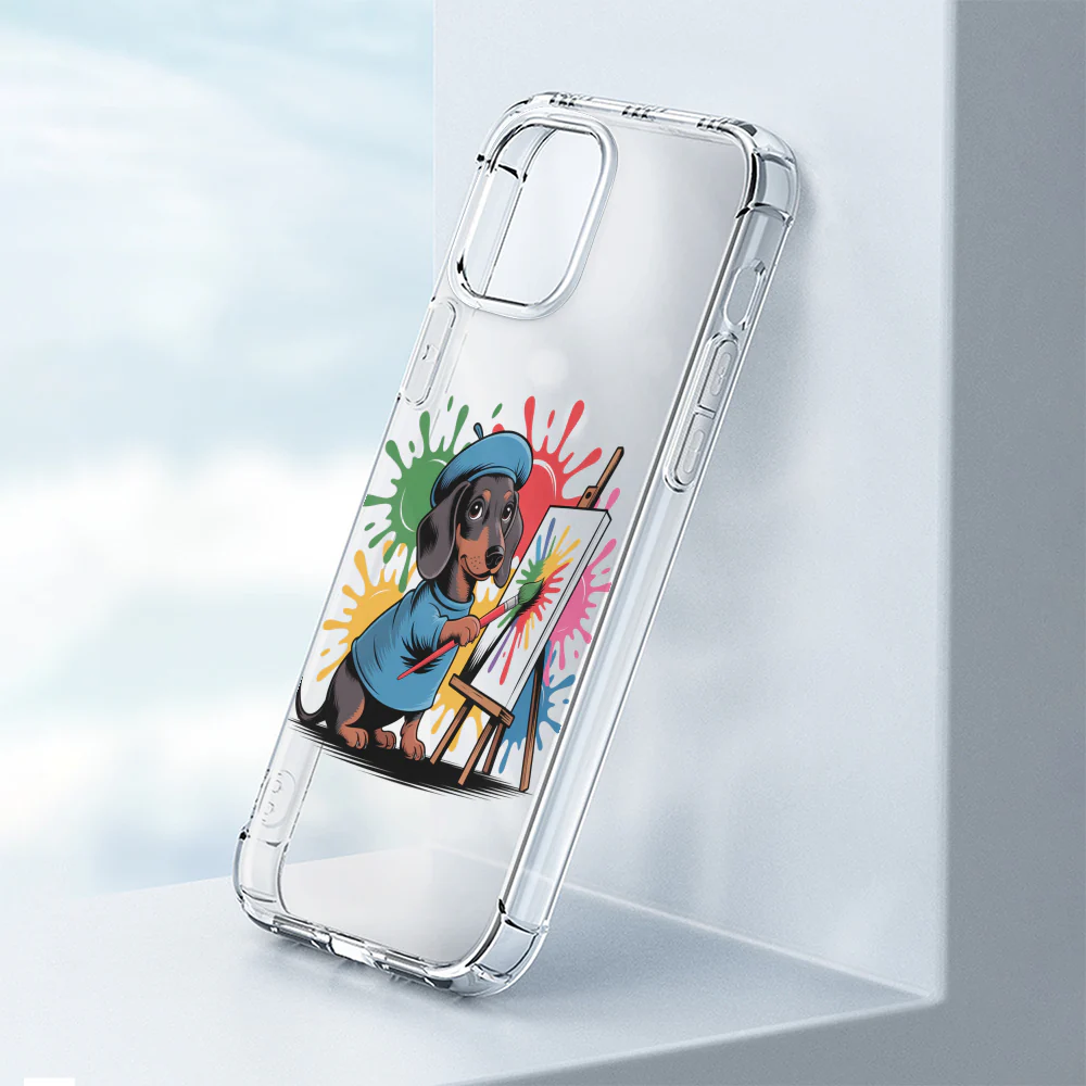 Haley - Clear Silicone Phone Case for iPhone, Samsung & Google Pixel - Image 5