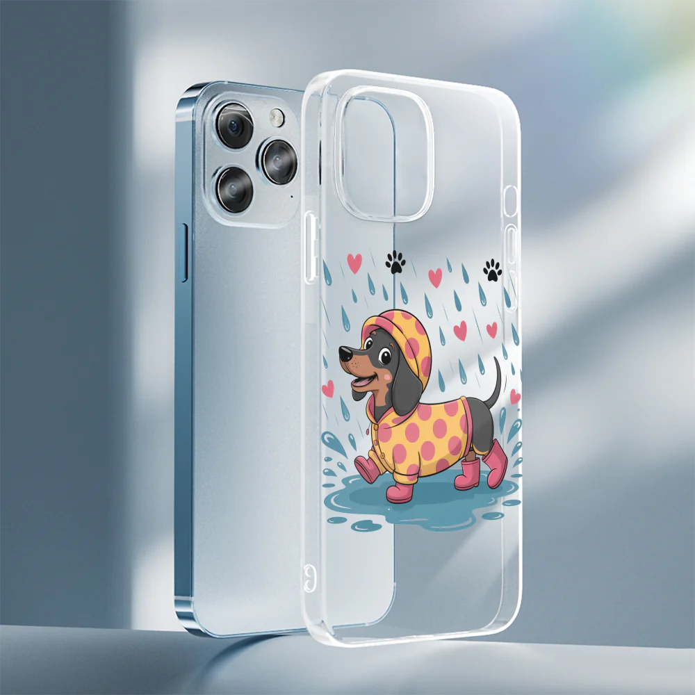 Haven - Clear Silicone Phone Case for iPhone, Samsung & Google Pixel - Image 4