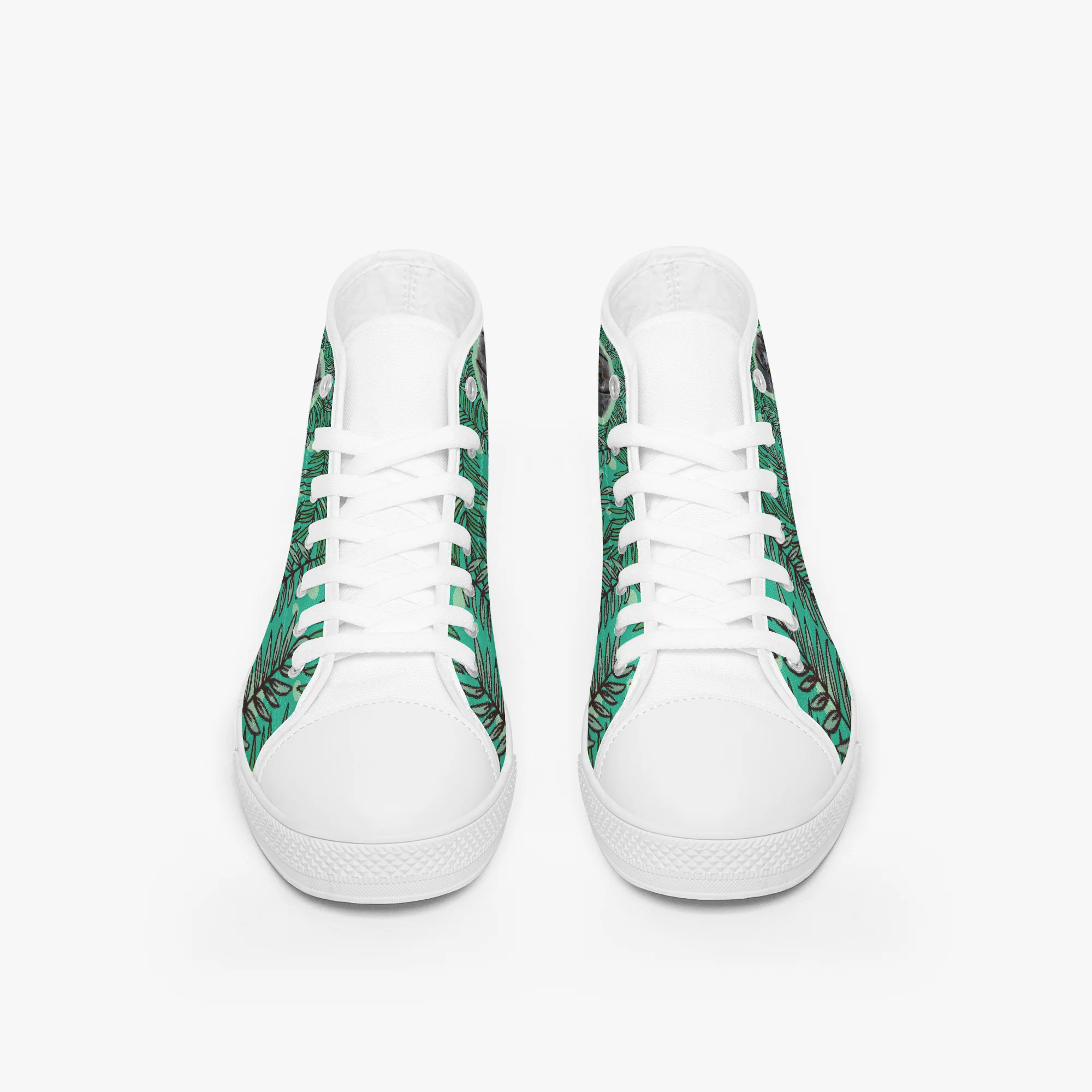Minnie - Personalized Classic High-Top Canvas Shoes - Image 3