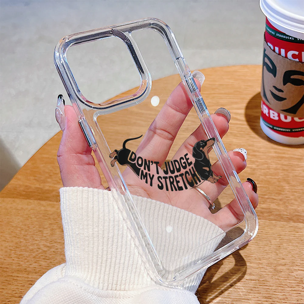 Honey - Clear Silicone Phone Case for iPhone, Samsung & Google Pixel - Image 2