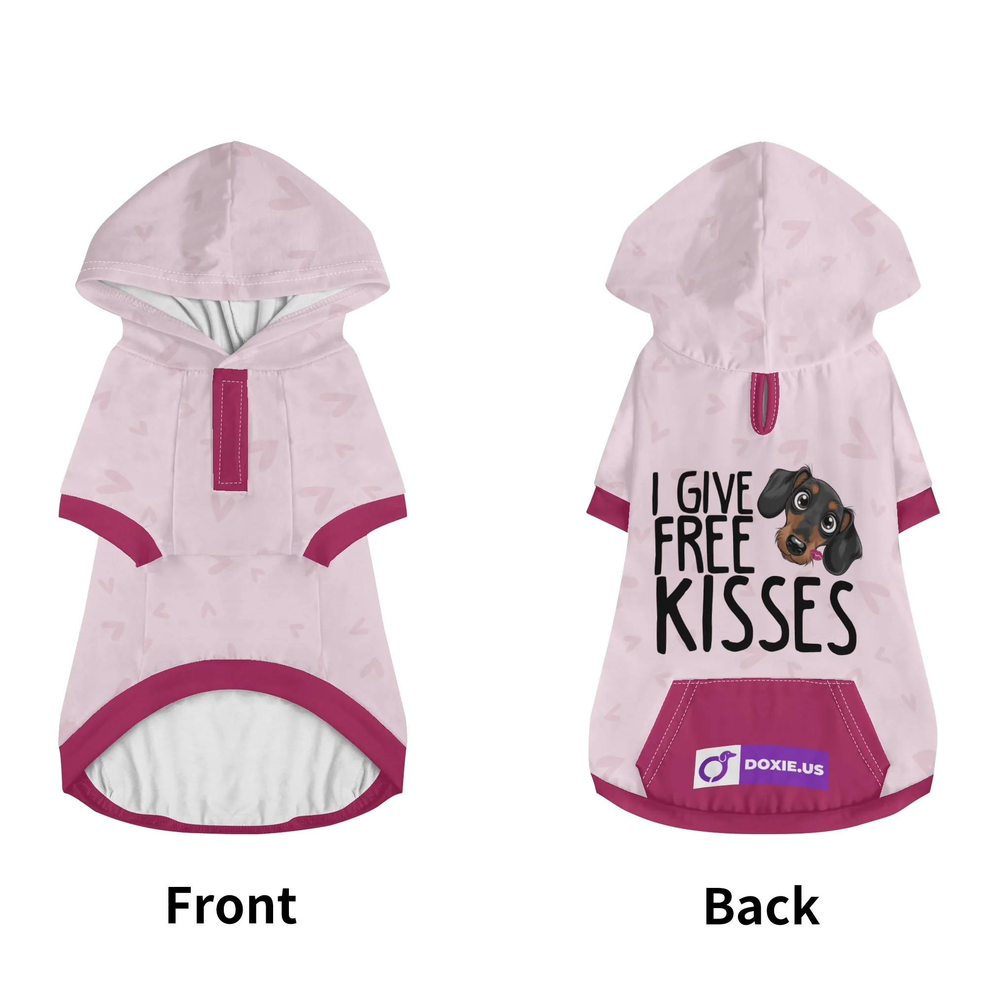 I give free kisses - Hoodies for Dachshunds - Image 7