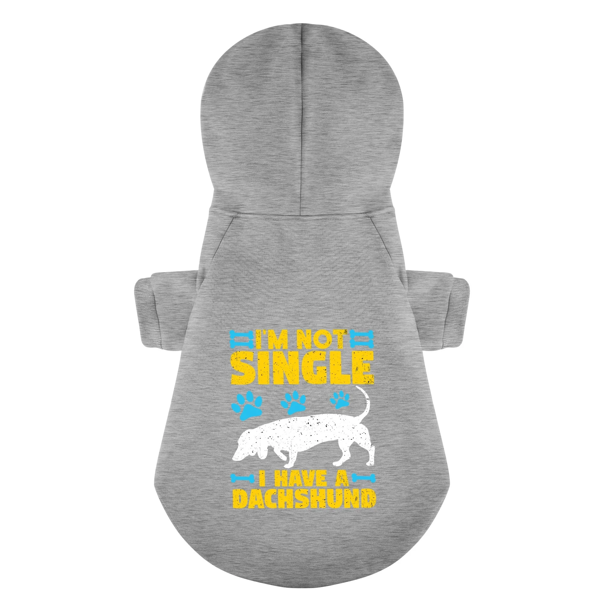 IM NOT A SINGLE - Personalized Dachshund Hoodies with Funny Quotes – Stylish, Cozy, and Premium 100% Cotton - Image 8