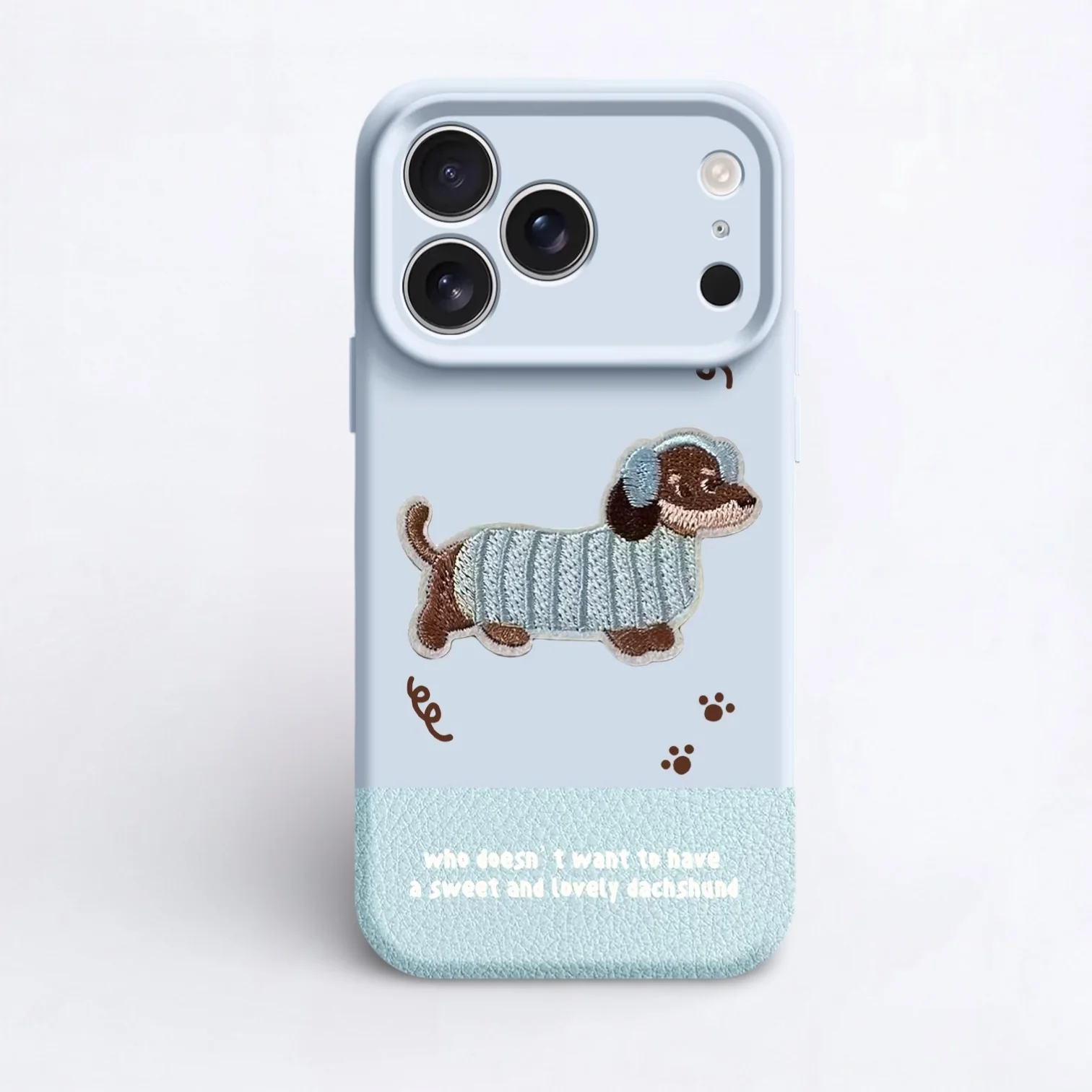 DoxiSoft Dachshund iPhone Case – Cute Puppy Liquid Silicone MagSafe Cover - Image 9