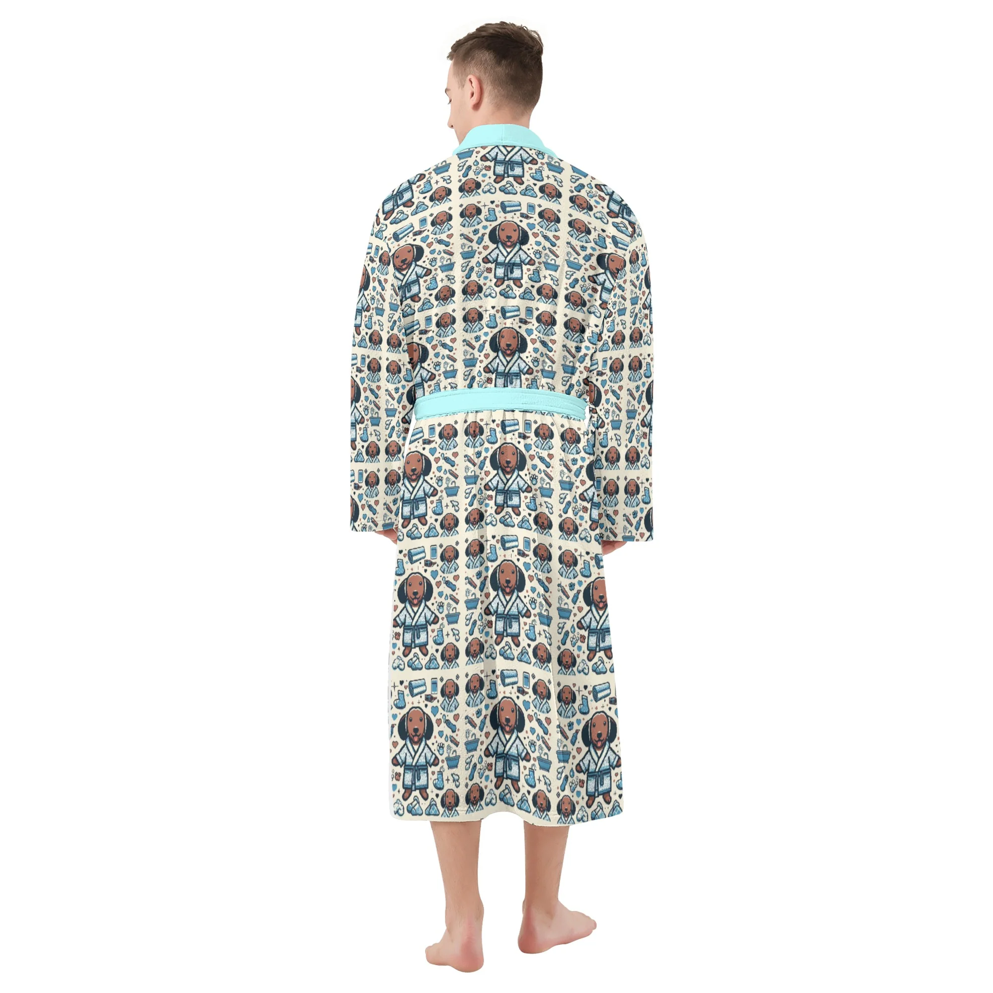 Ivory - Men Bathrobe - Image 4