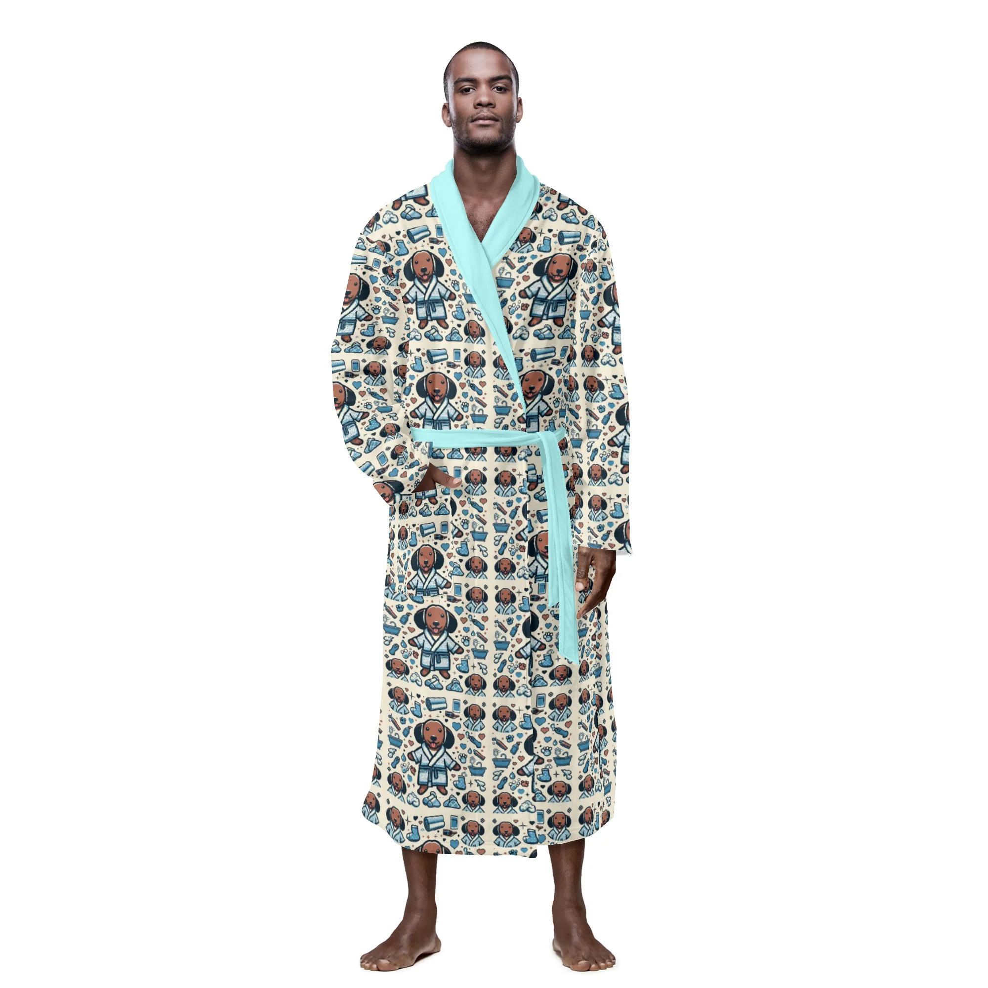 Ivory - Men Bathrobe - Image 5