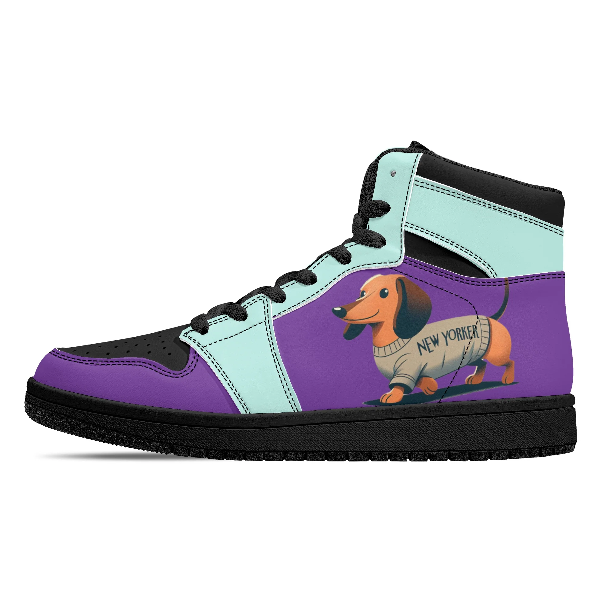 Joplin - High Top Leather Sneakers - Image 2