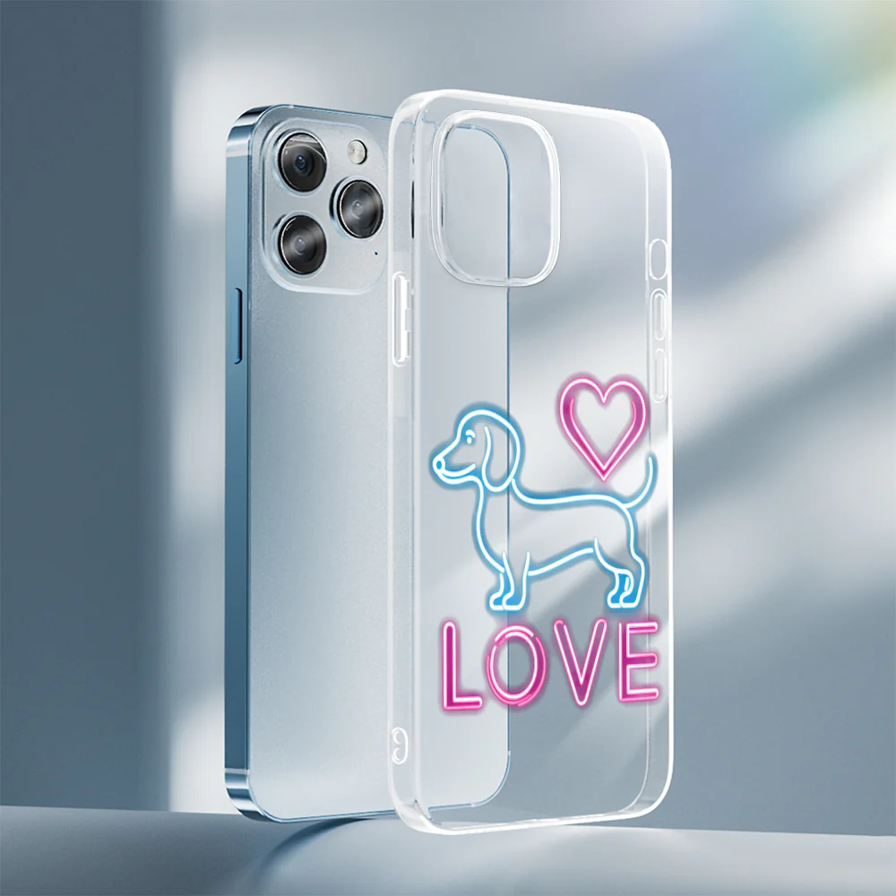 Leo - Clear Silicone Phone Case for iPhone, Samsung & Google Pixel - Image 4