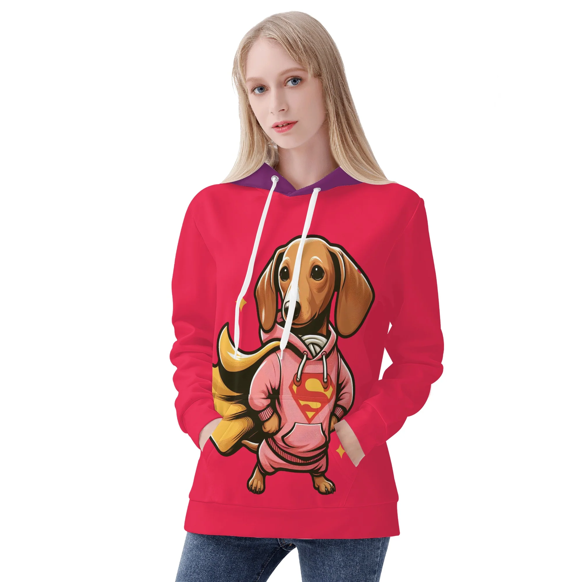 Lillian - All Over Print Hoodie - Image 3