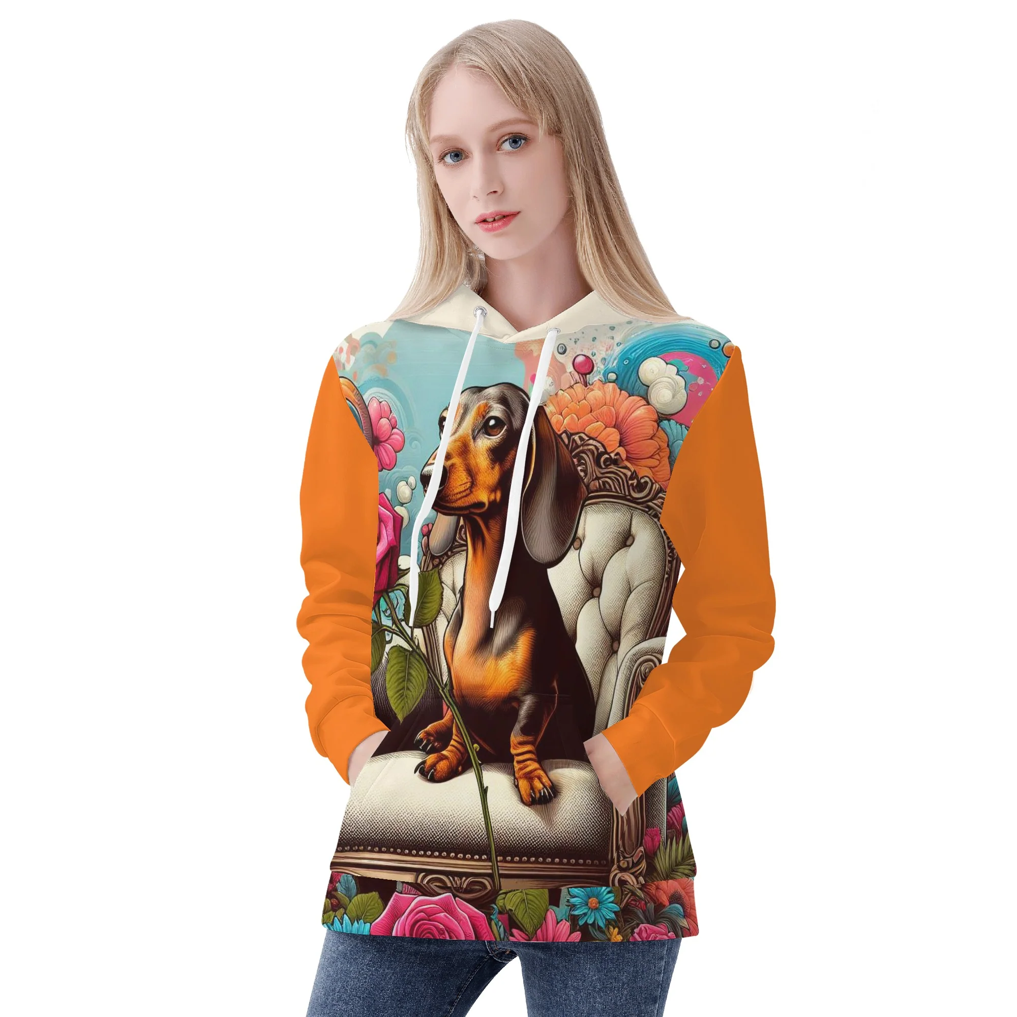 Lola - All Over Print Hoodie - Image 3