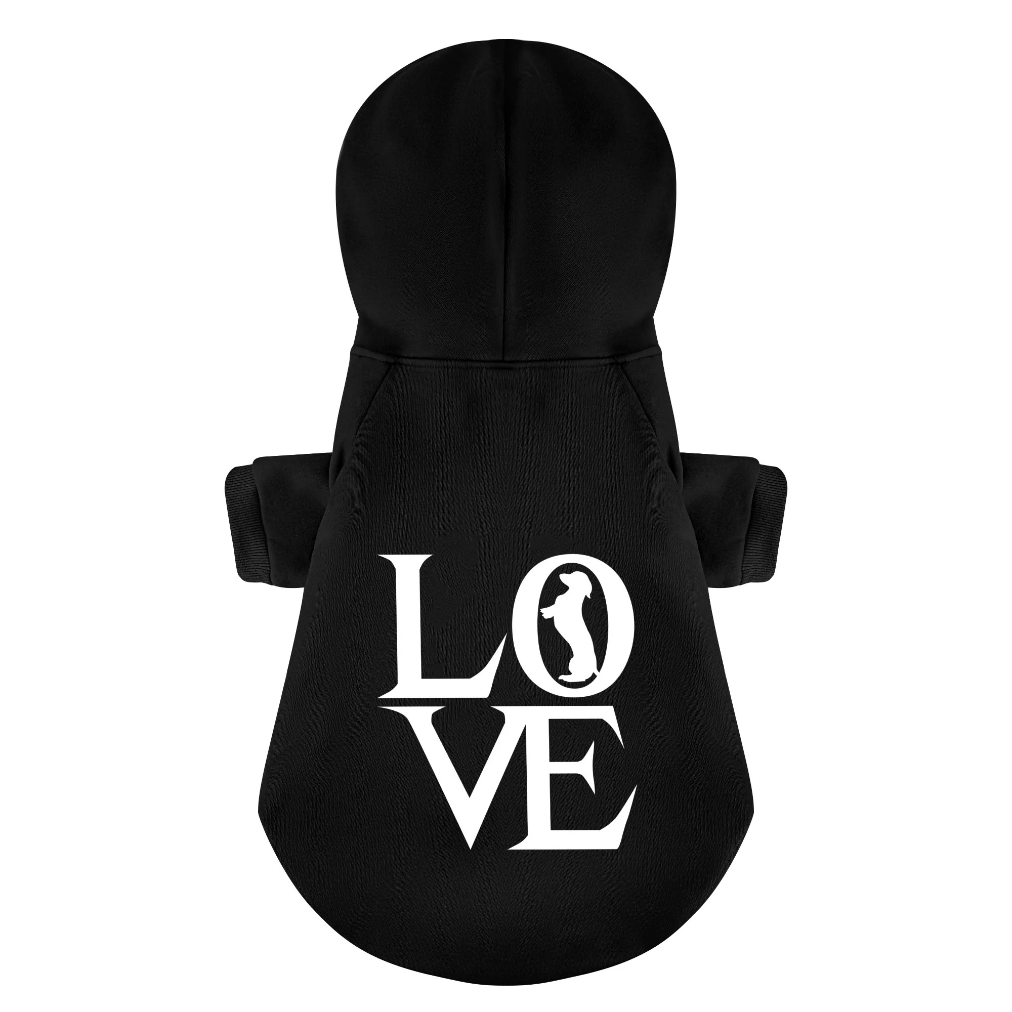 LOVE - Personalized Dachshund Hoodies with Funny Quotes – Stylish, Cozy, and Premium 100% Cotton - Image 5