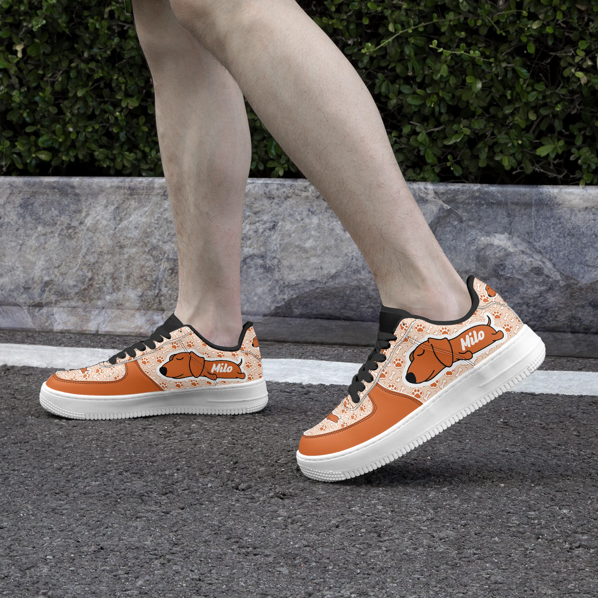 Jezebel - Personalized Low-Top Leather Sneakers - Image 3