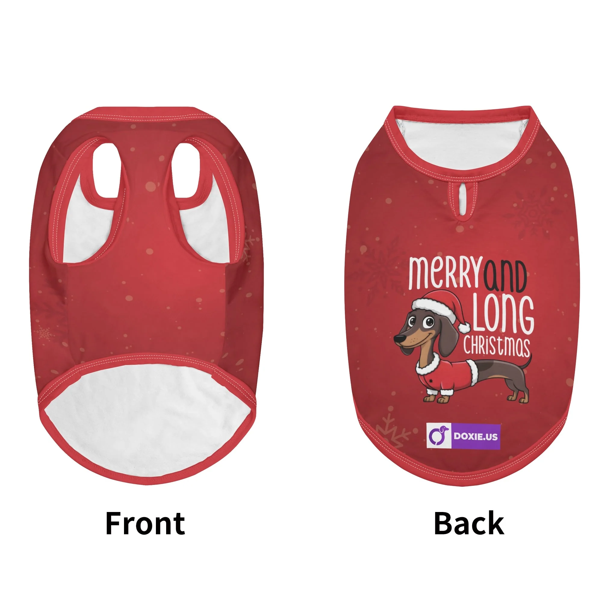 Merry and Long christmas - Shirt for Dachshunds - Image 7